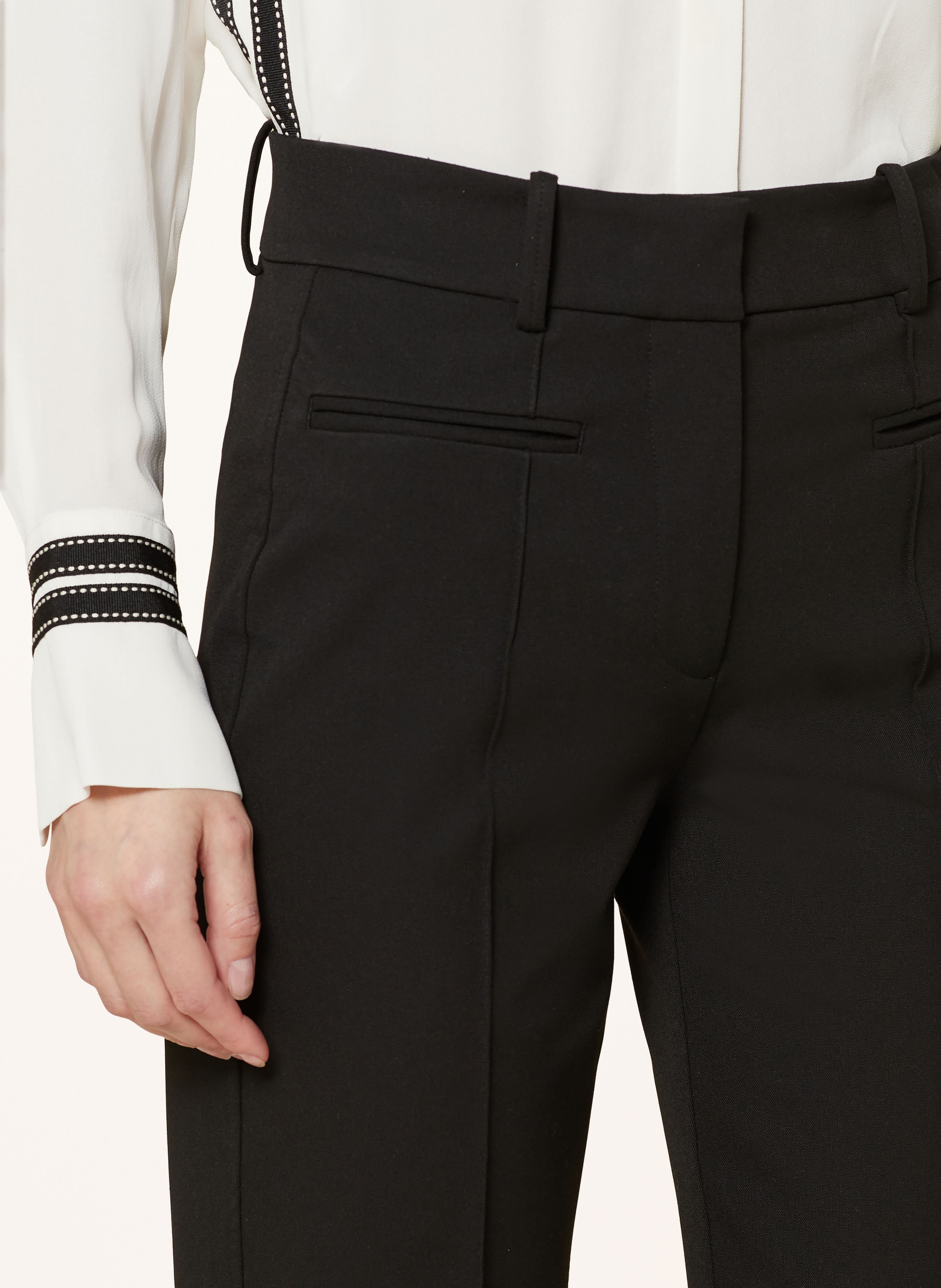 Reiss Bootcut-Hose Claude schwarz – Bild 2