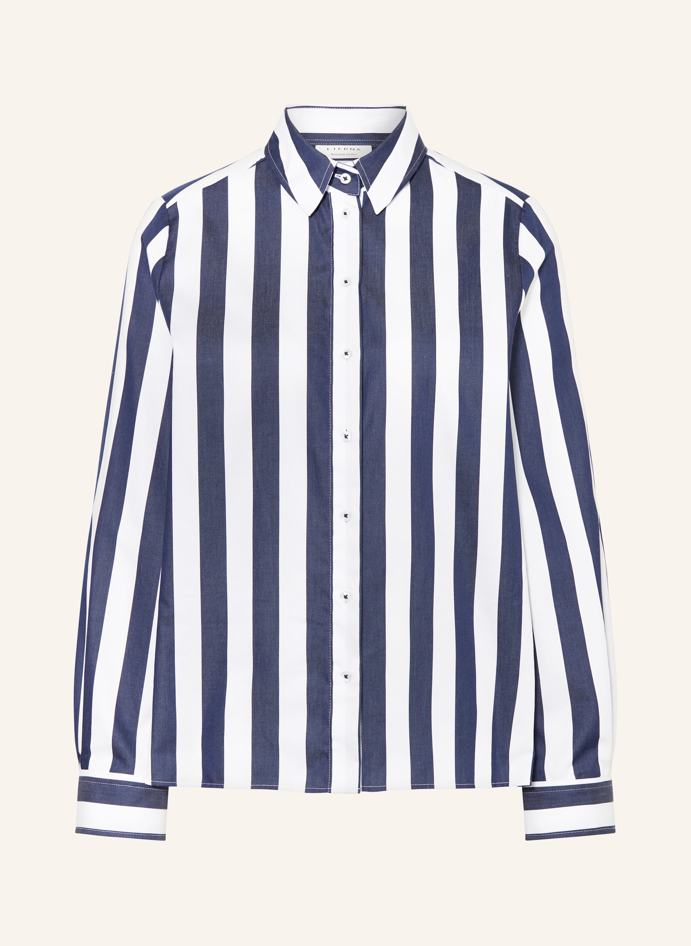 Eterna Hemdbluse blau