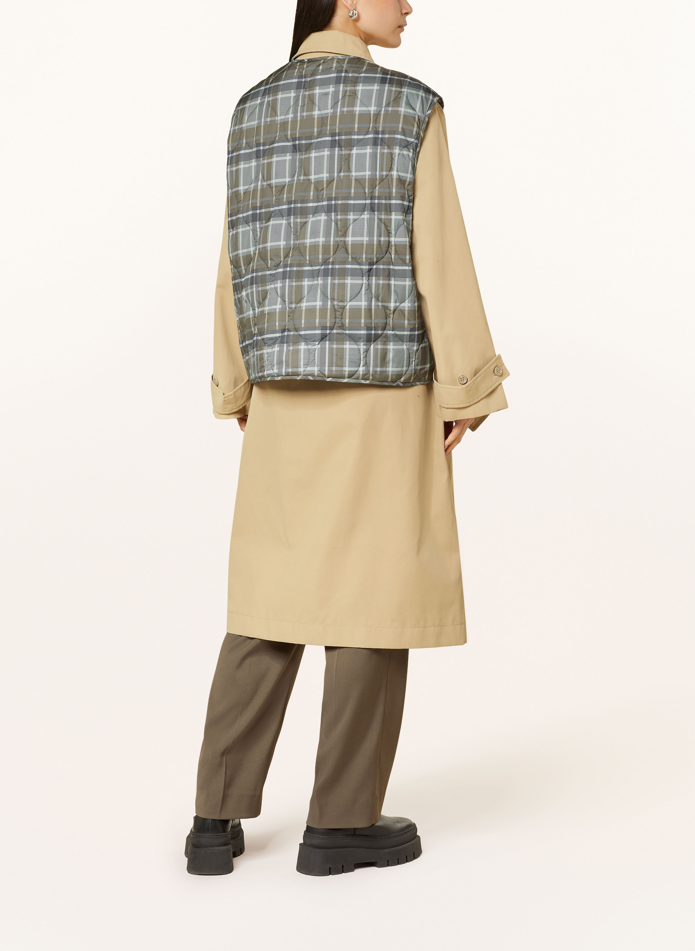 Thumbnail - Samsøe Samsøe 2-In-1-Trenchcoat Sarooney braun