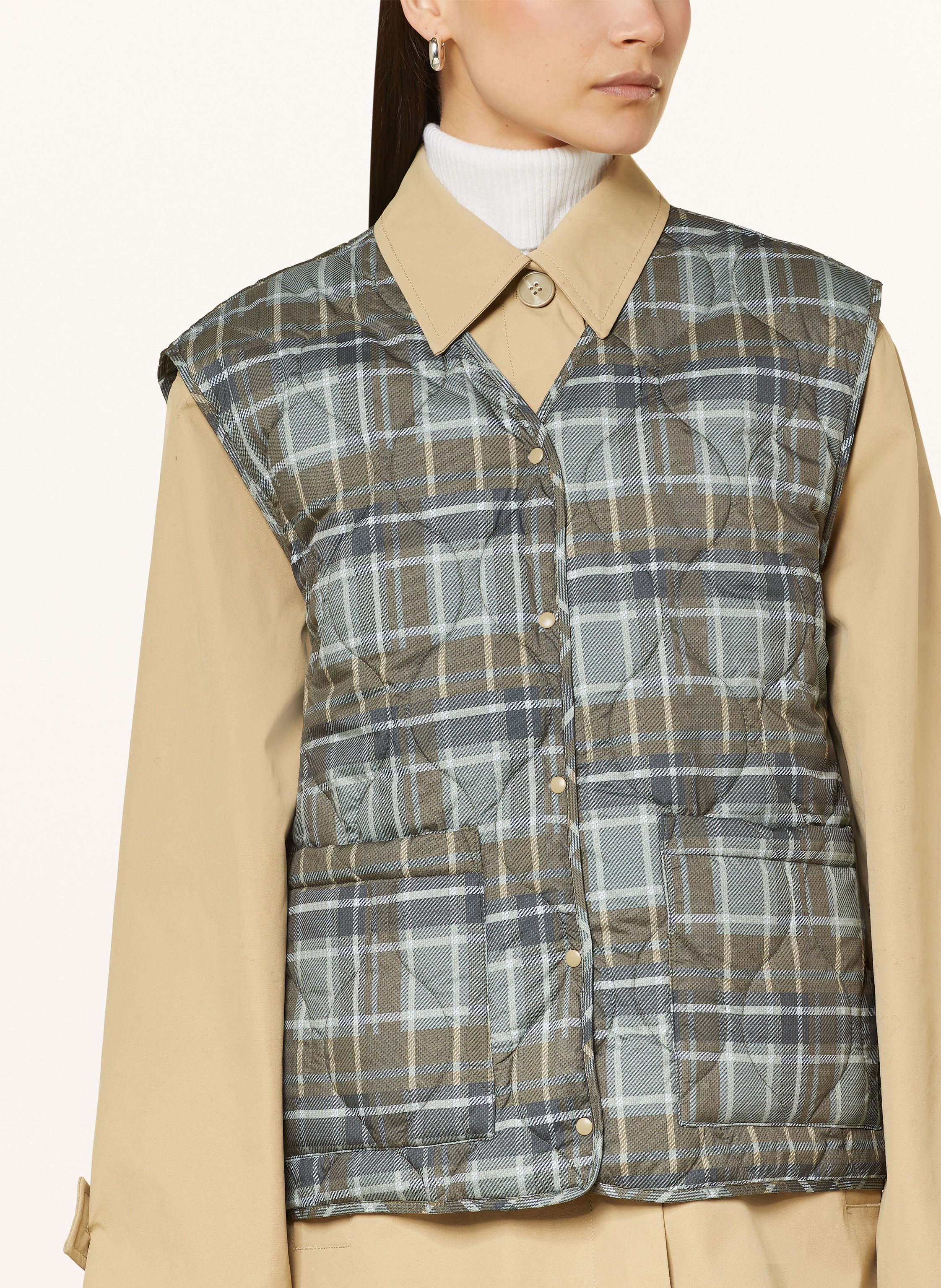 Thumbnail - Samsøe Samsøe 2-In-1-Trenchcoat Sarooney braun