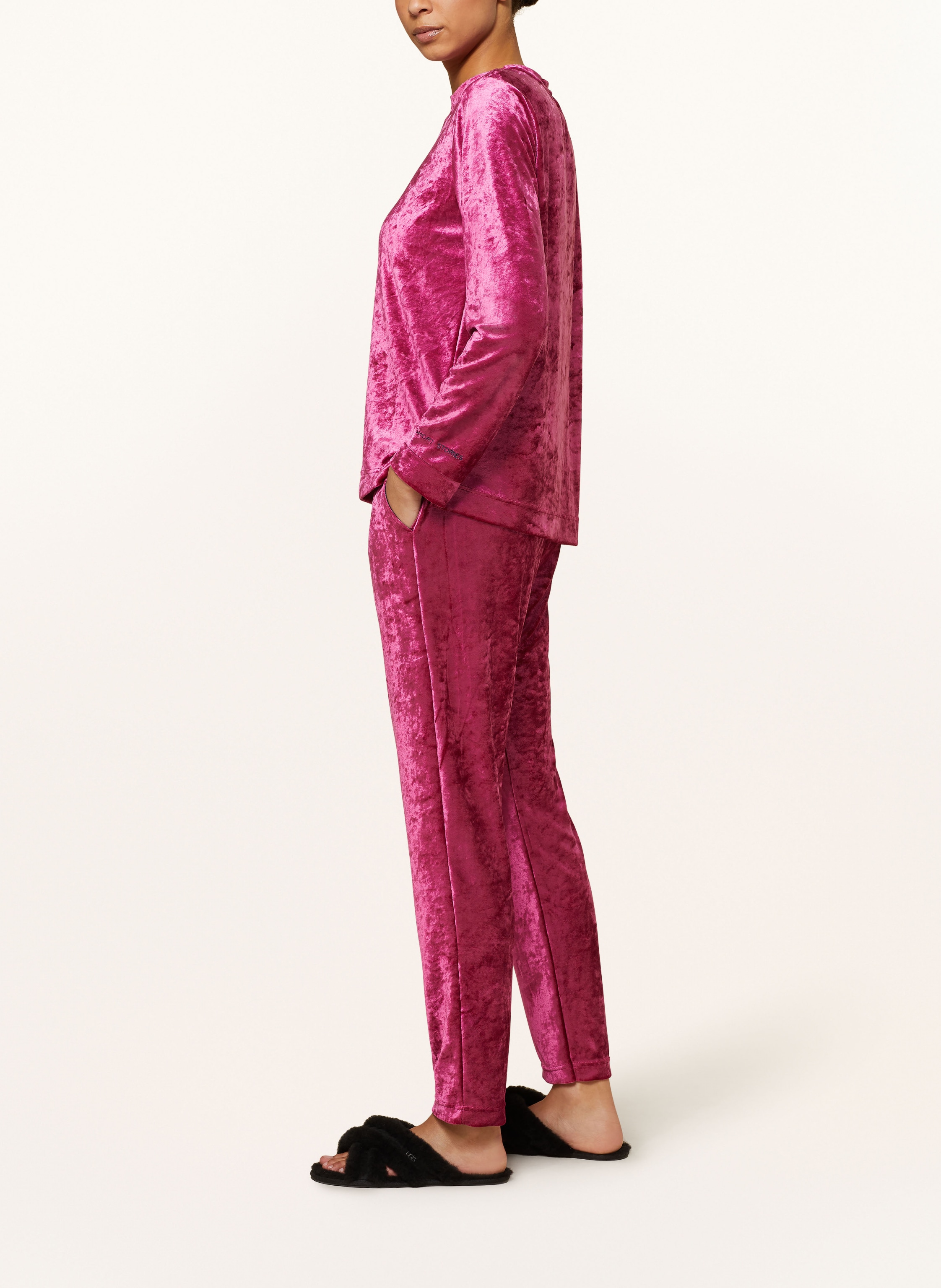 Thumbnail - Short Stories Lounge-Hose Aus Nicki pink