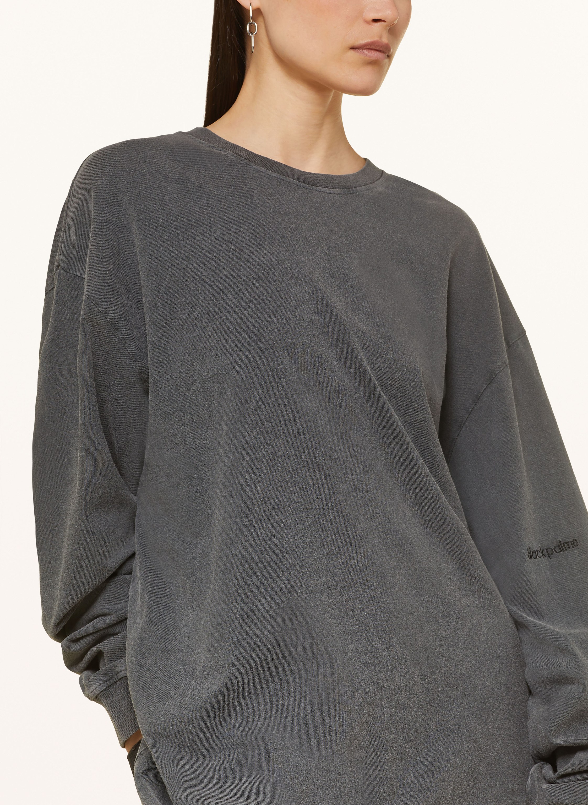 Thumbnail - Black Palms Sweatshirt grau