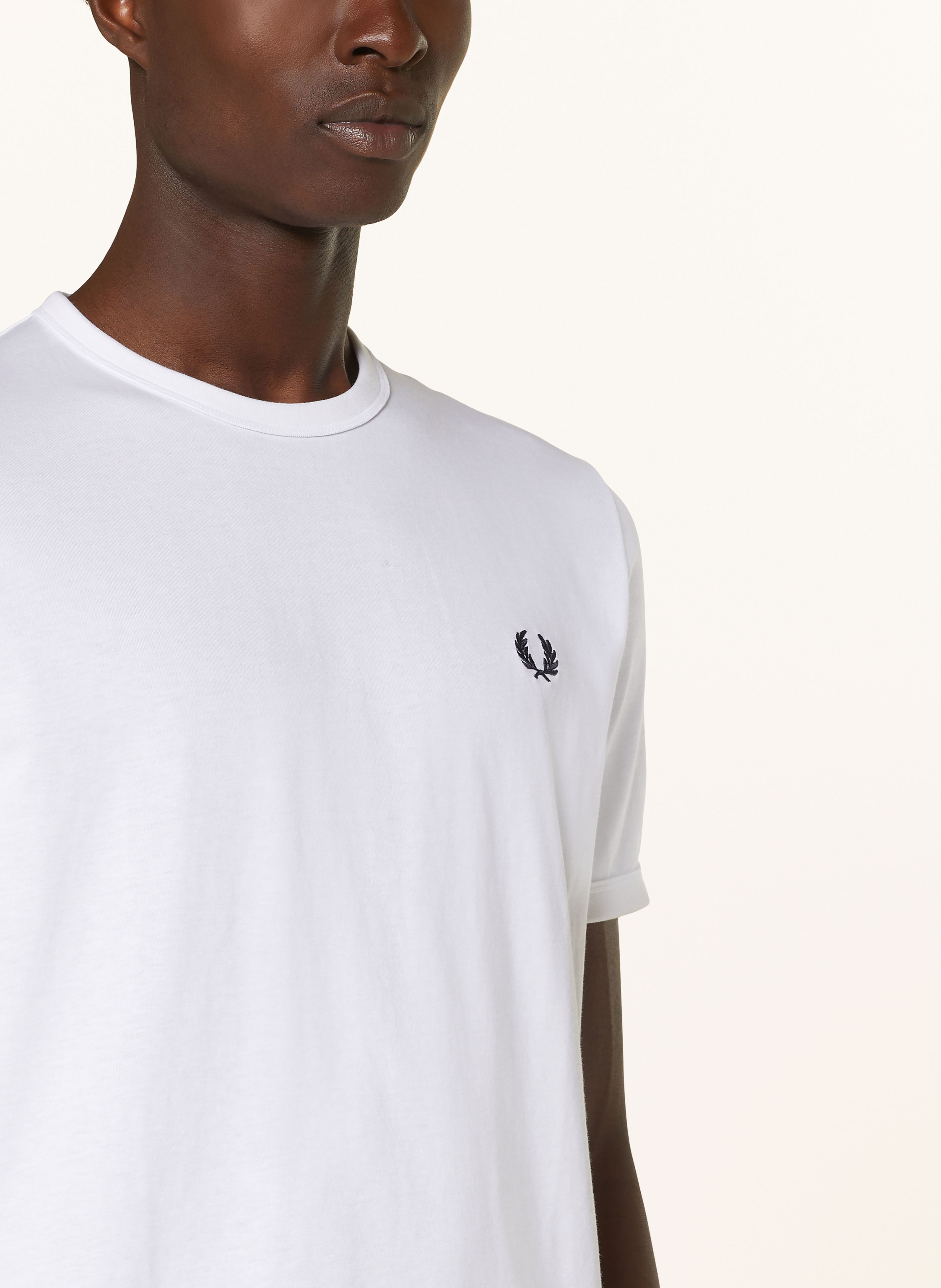 Thumbnail - Fred Perry T-Shirt weiss