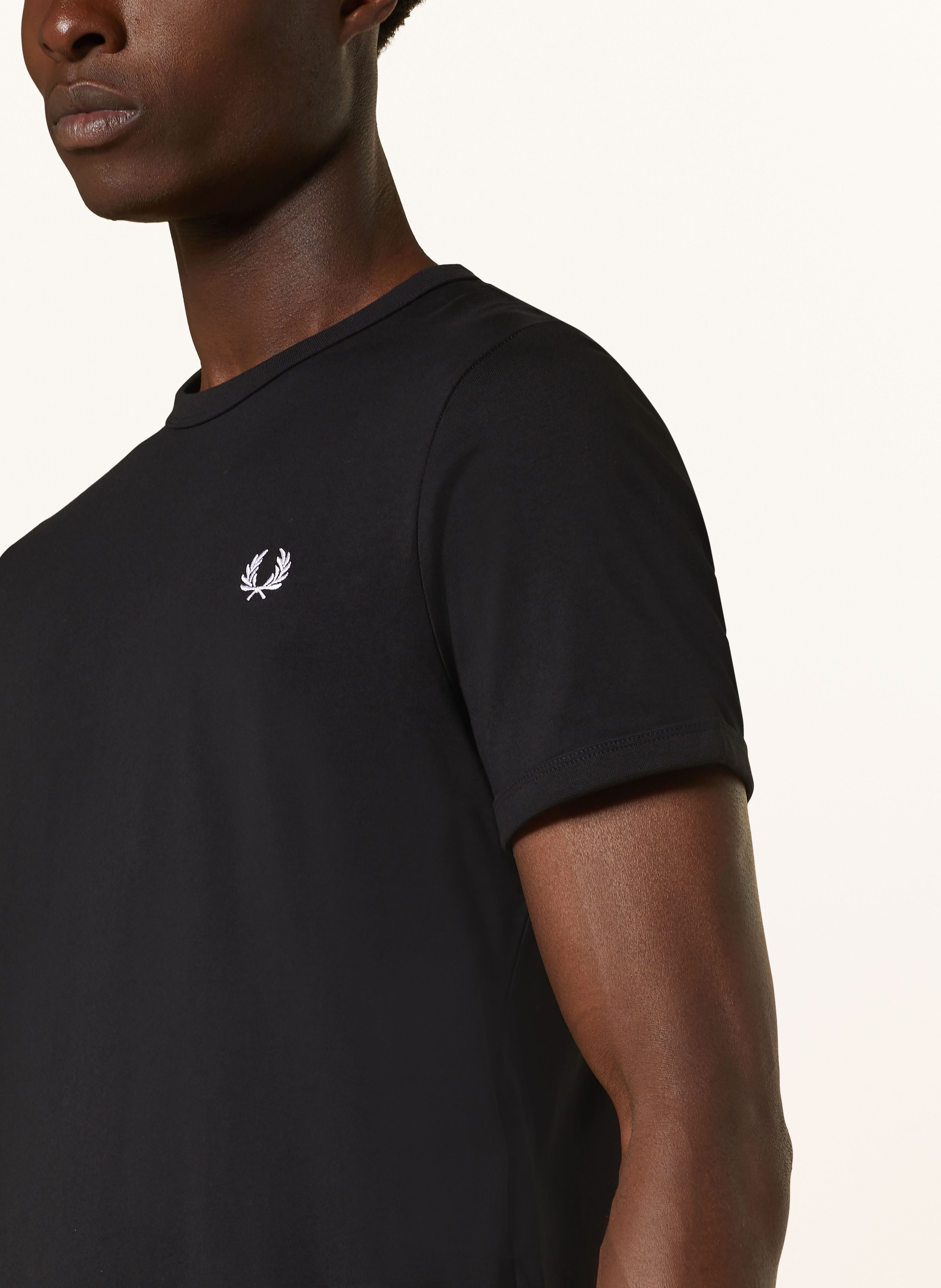 Thumbnail - Fred Perry T-Shirt schwarz