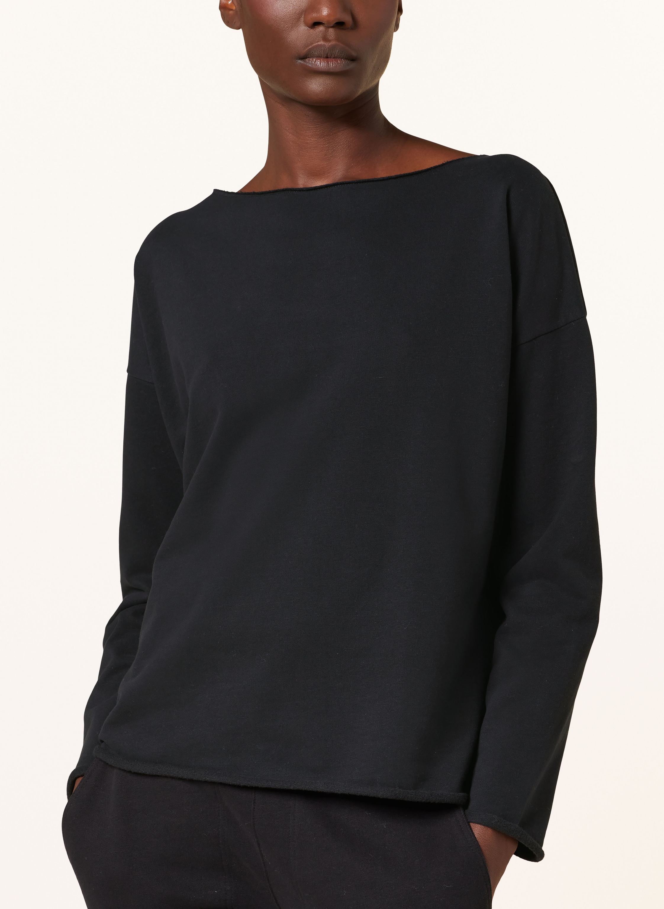 Juvia Oversized-Sweatshirt Judi schwarz – Bild 2