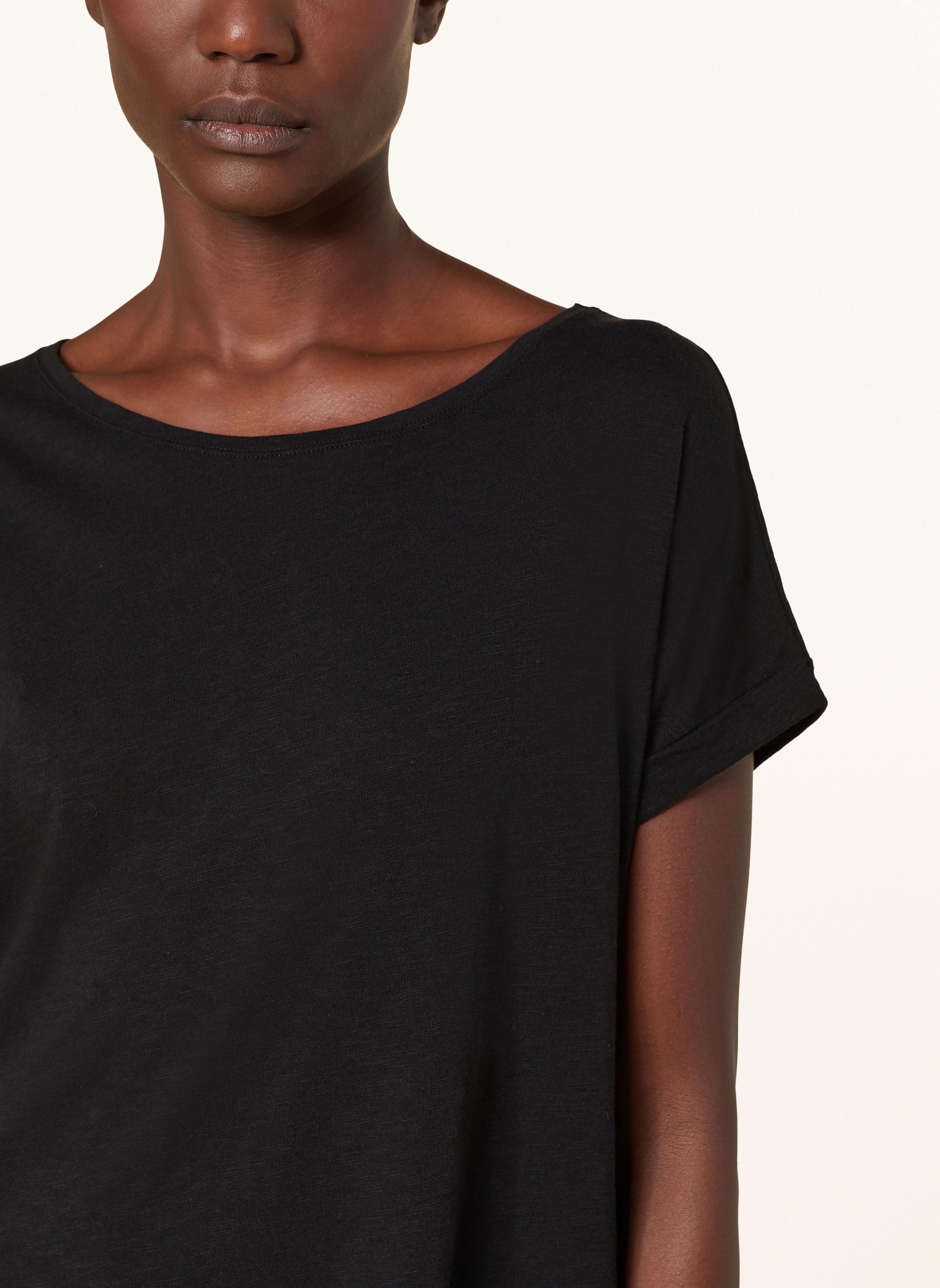 Juvia T-Shirt Slub schwarz – Bild 2