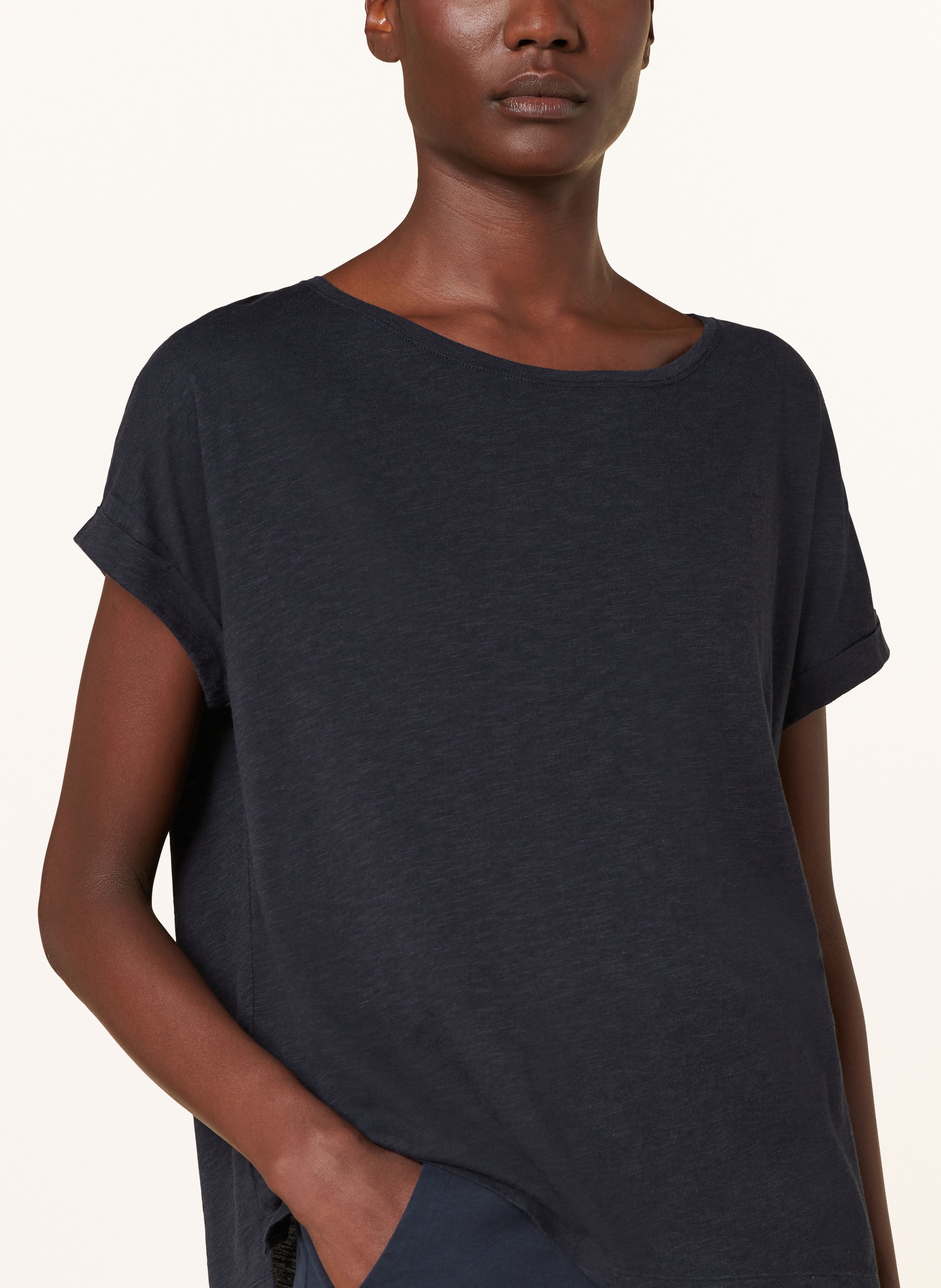Juvia T-Shirt Slub blau – Bild 2