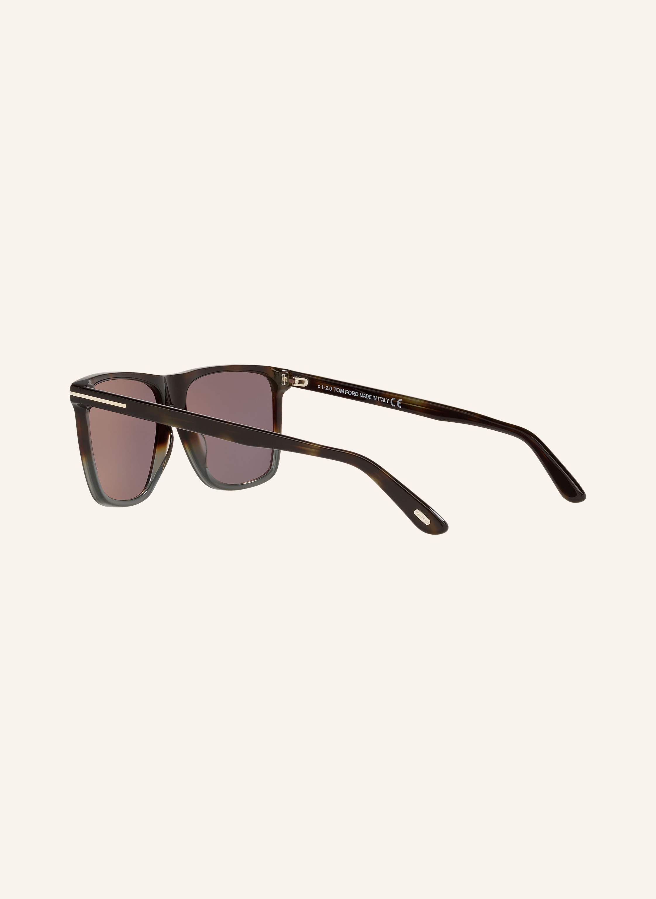 Thumbnail - Tom Ford Sonnenbrille tf832 Fletcher beige