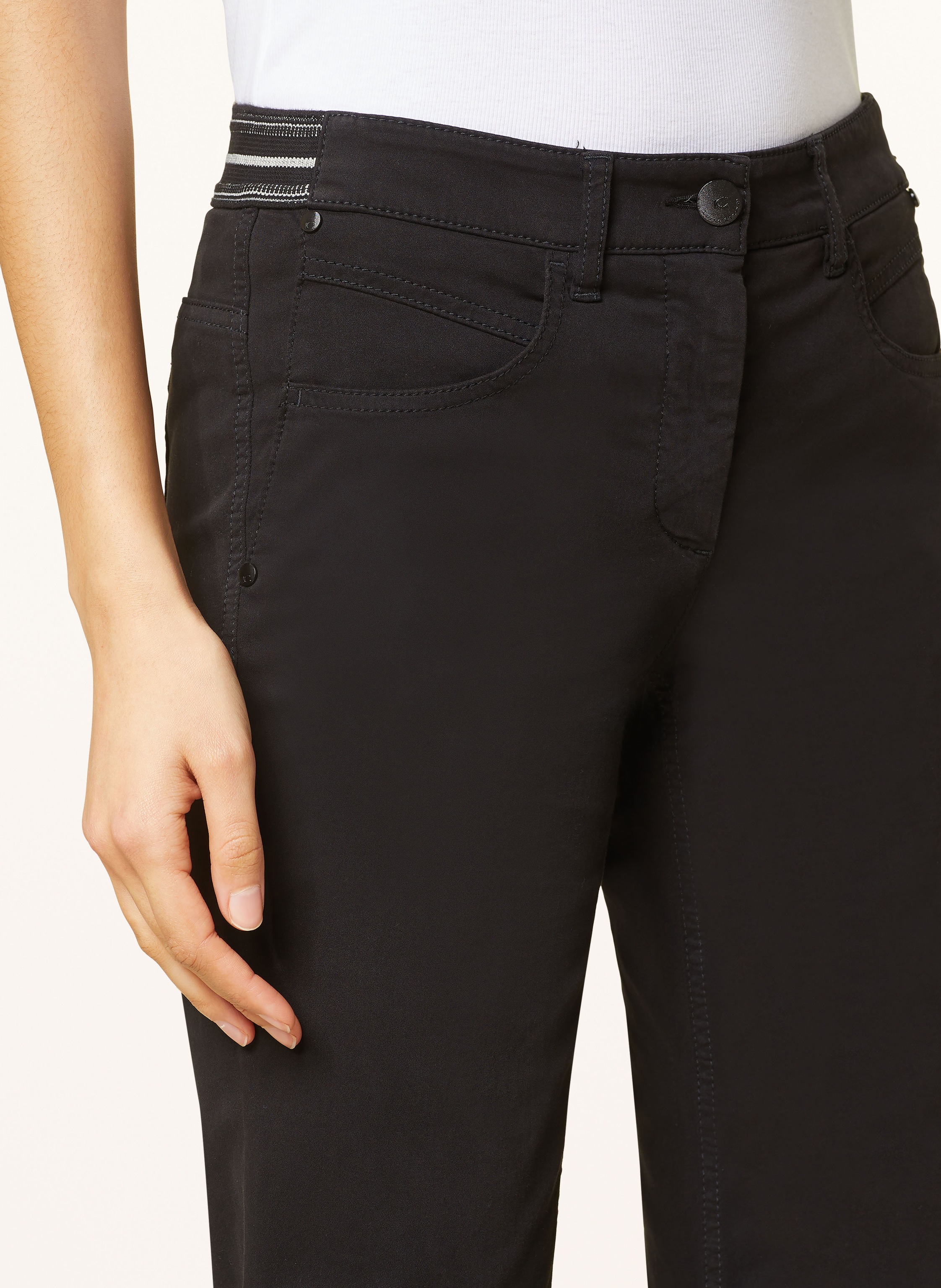 Luisa Cerano Skinny Jeans schwarz – Bild 2