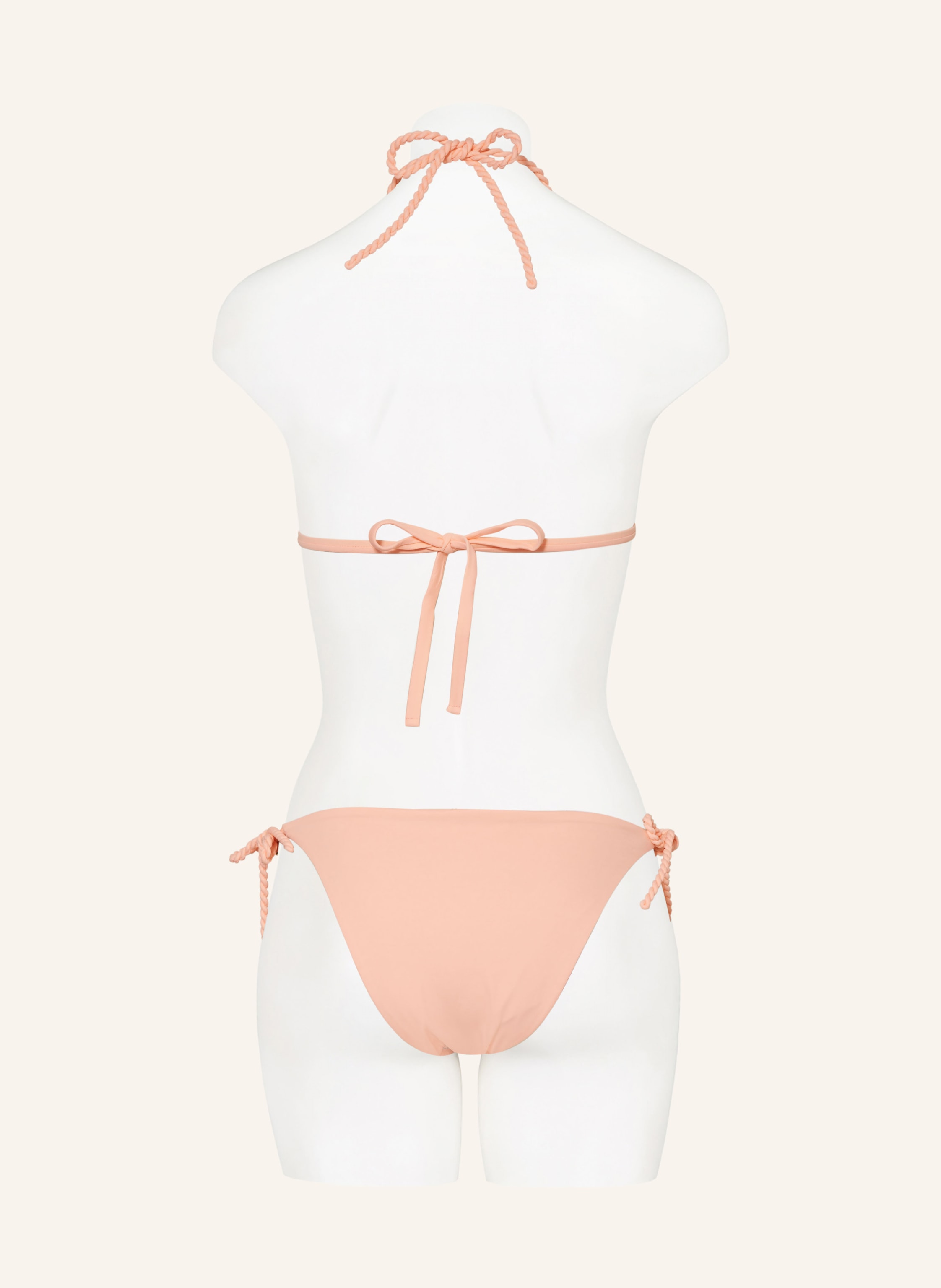 Thumbnail - Heidi Klein Triangel-Bikini-Top Muskmelon Bay Zum Wenden pink