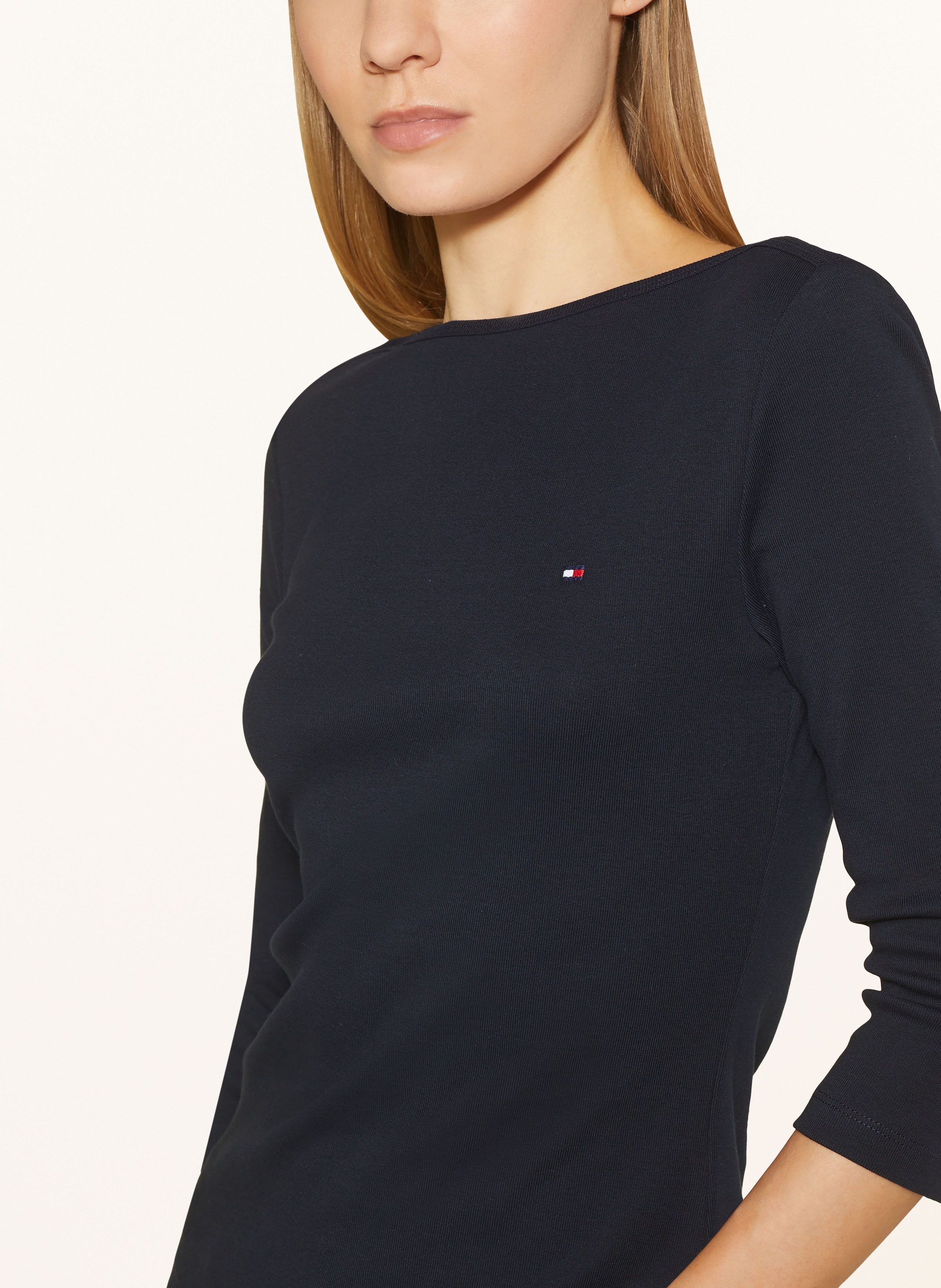 Thumbnail - Tommy Hilfiger Shirt Mit 3/4-Arm blau