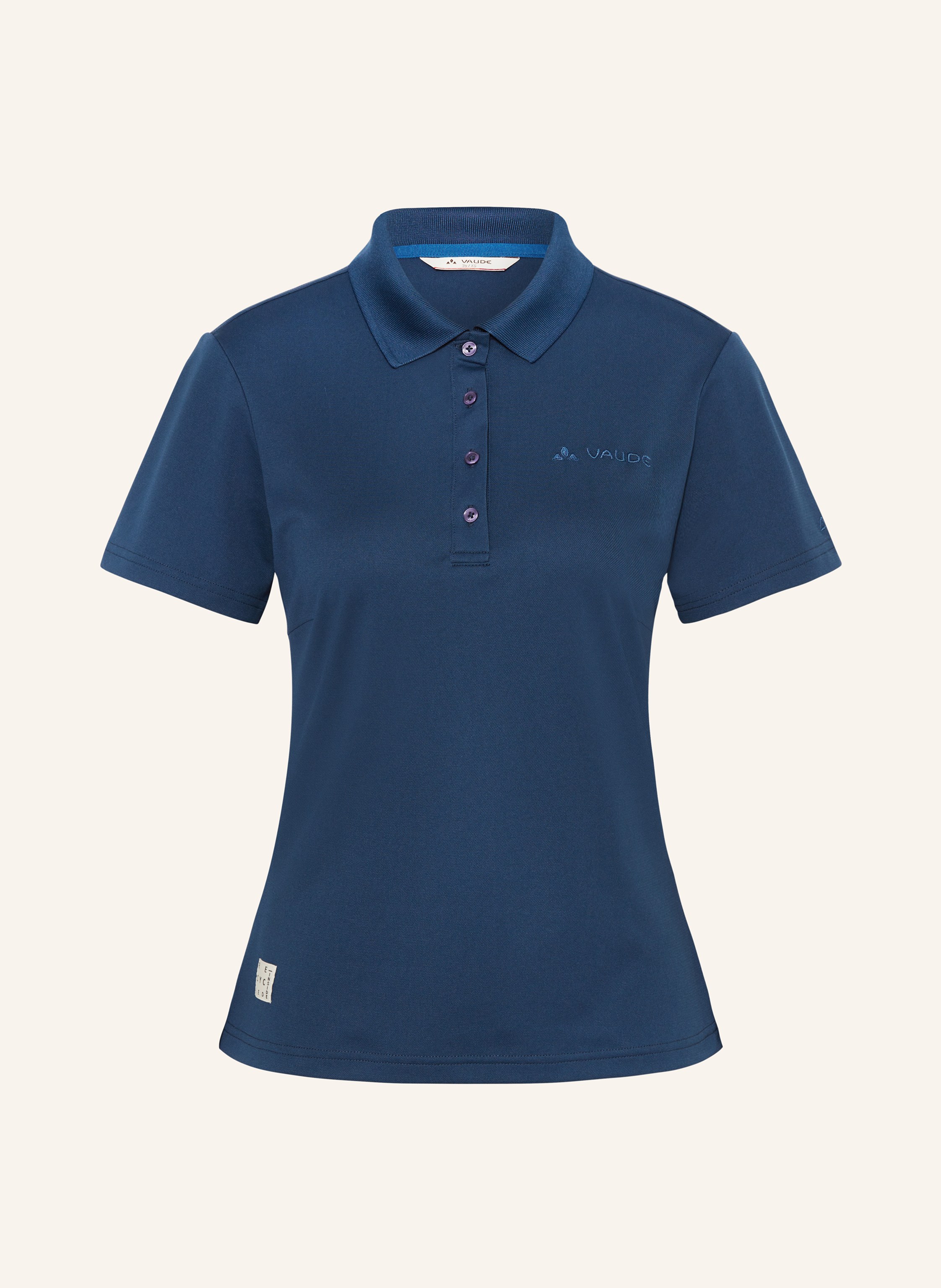 VAUDE Performance polo shirt ESSENTIAL in dark blue