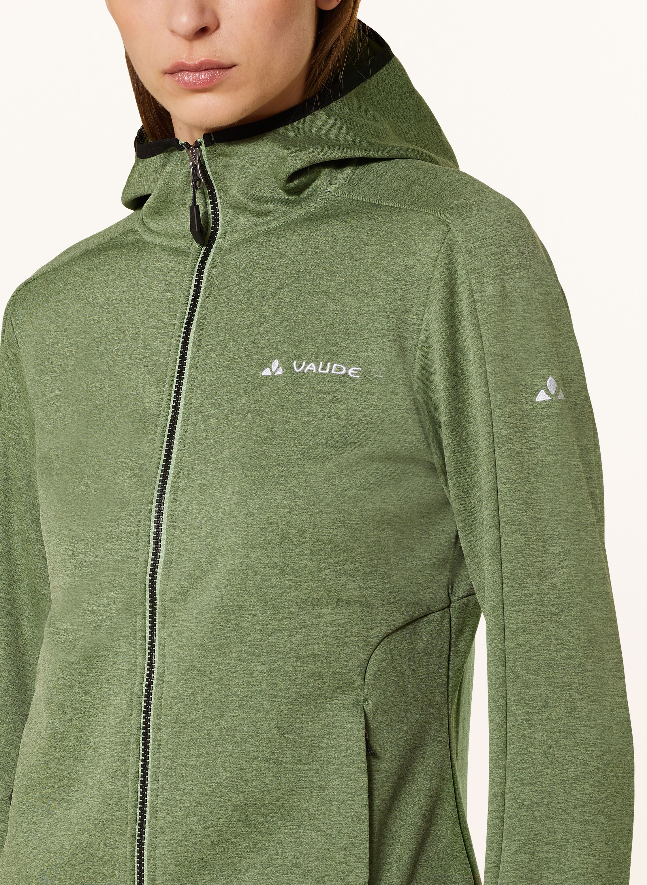 Thumbnail - Vaude Midlayer-Jacke Valsorda gruen
