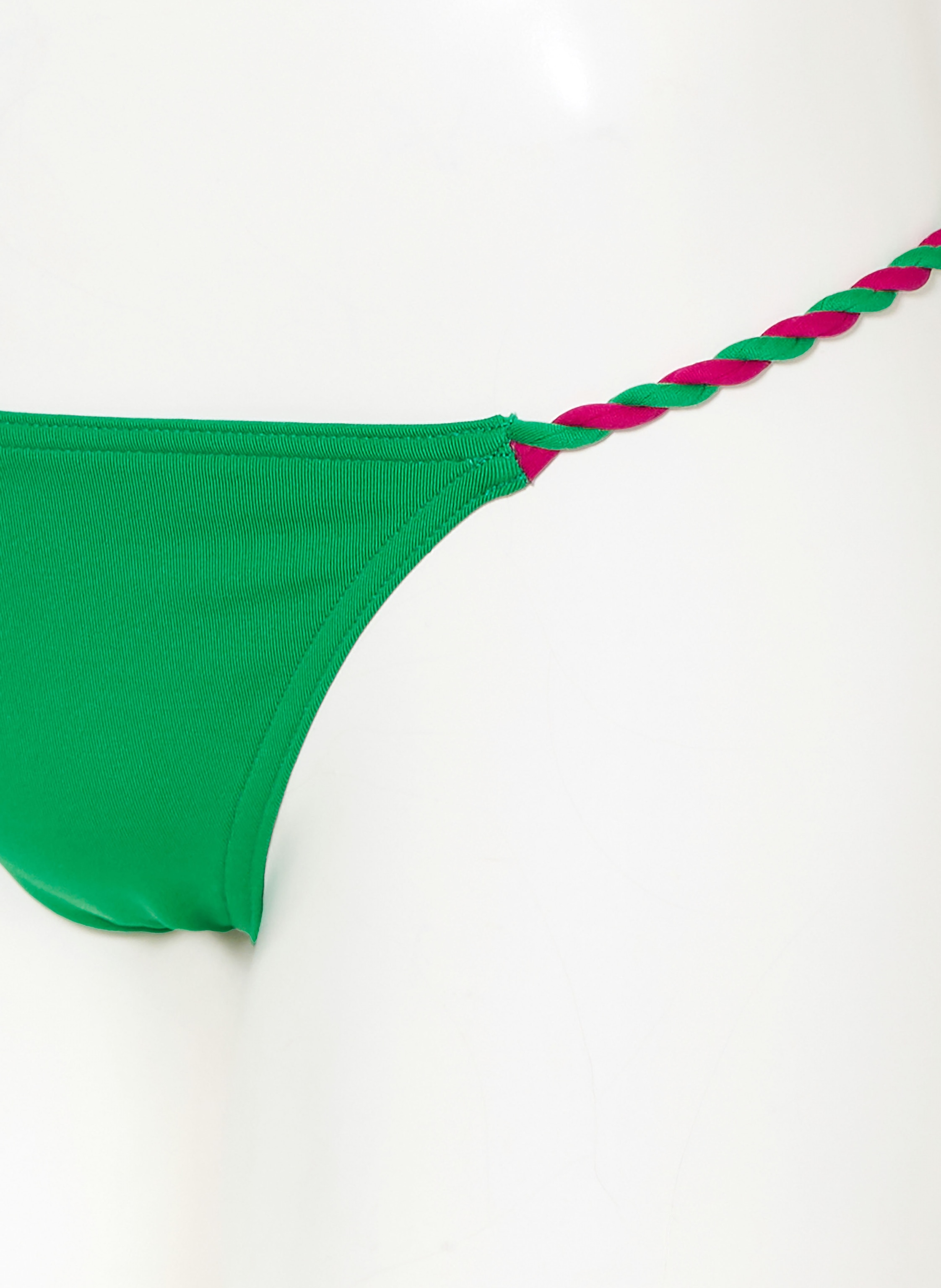Thumbnail - Eres Triangel-Bikini-Hose Twist gruen