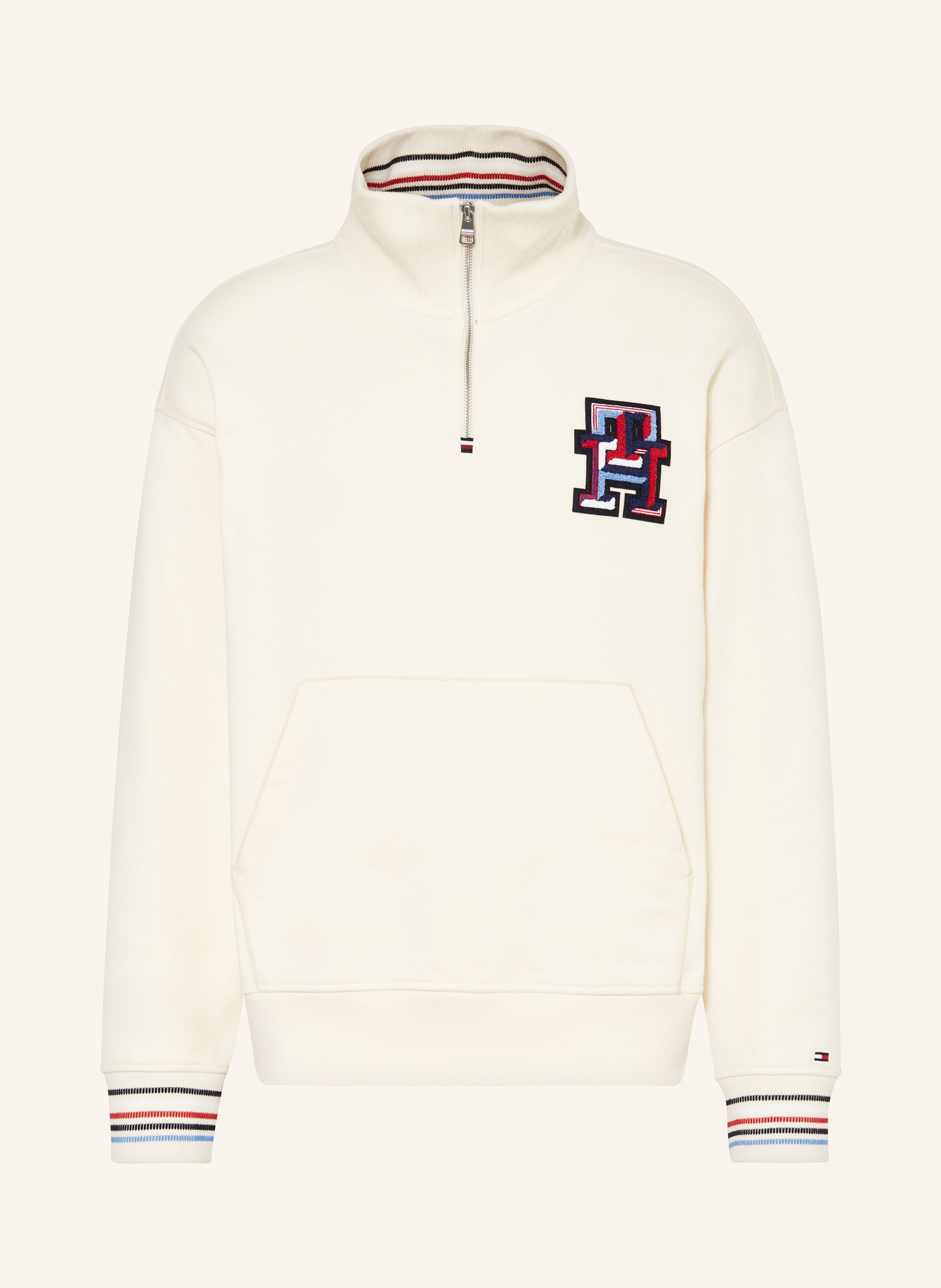 TOMMY HILFIGER Sweatshirt in cream