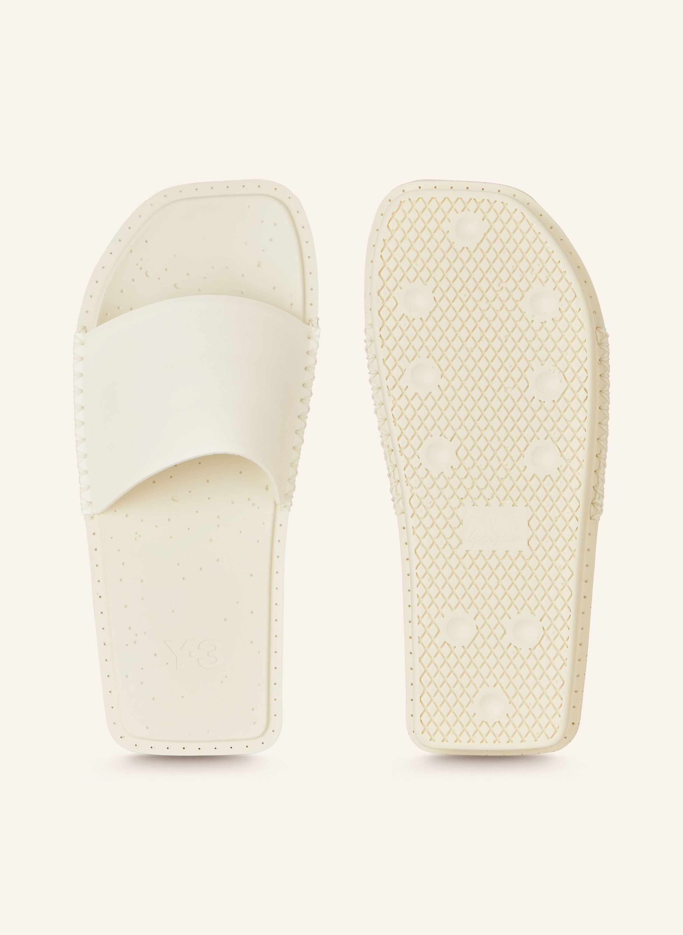 Thumbnail - Y-3 Pantoletten Water Slide beige