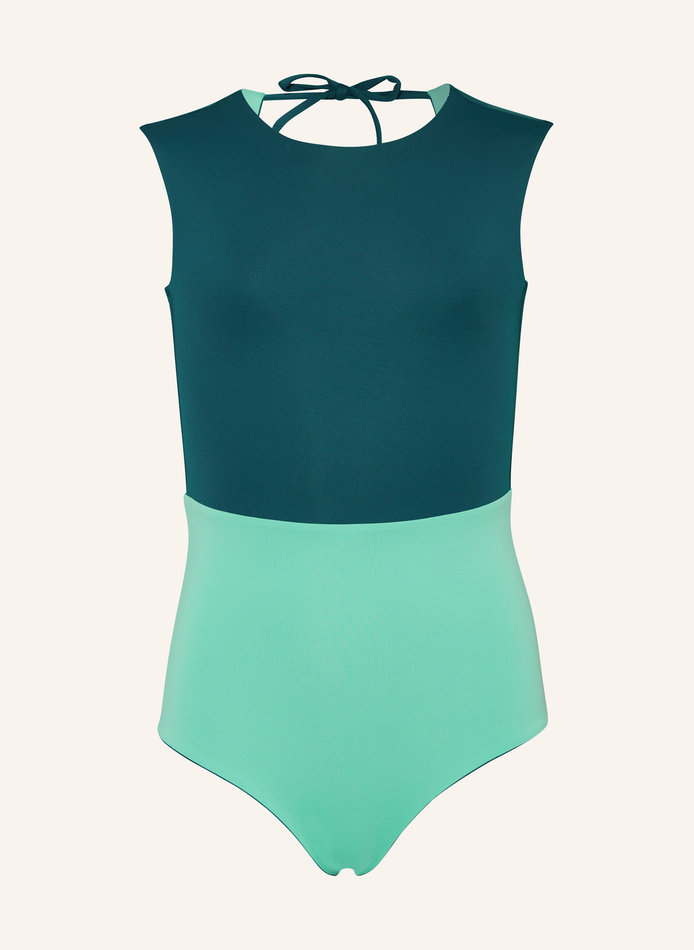 Thumbnail - Mymarini Badeanzug Outfit Zum Wenden Mit Uv-Schutz 50+ blau