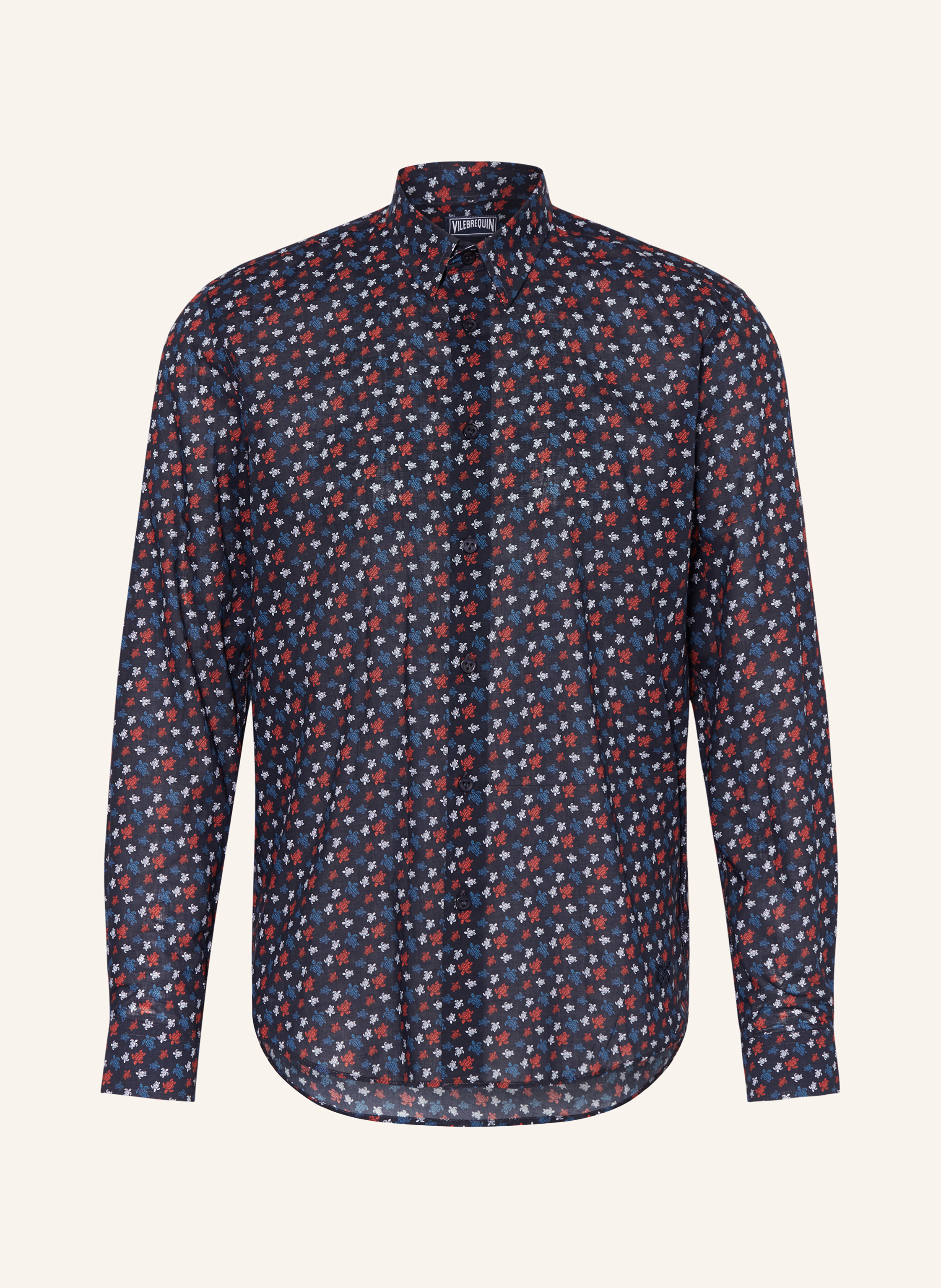 Vilebrequin Vilebrequin Hemd Caracal Regular Fit blau in DUNKELBLAU / ROT / WEISS