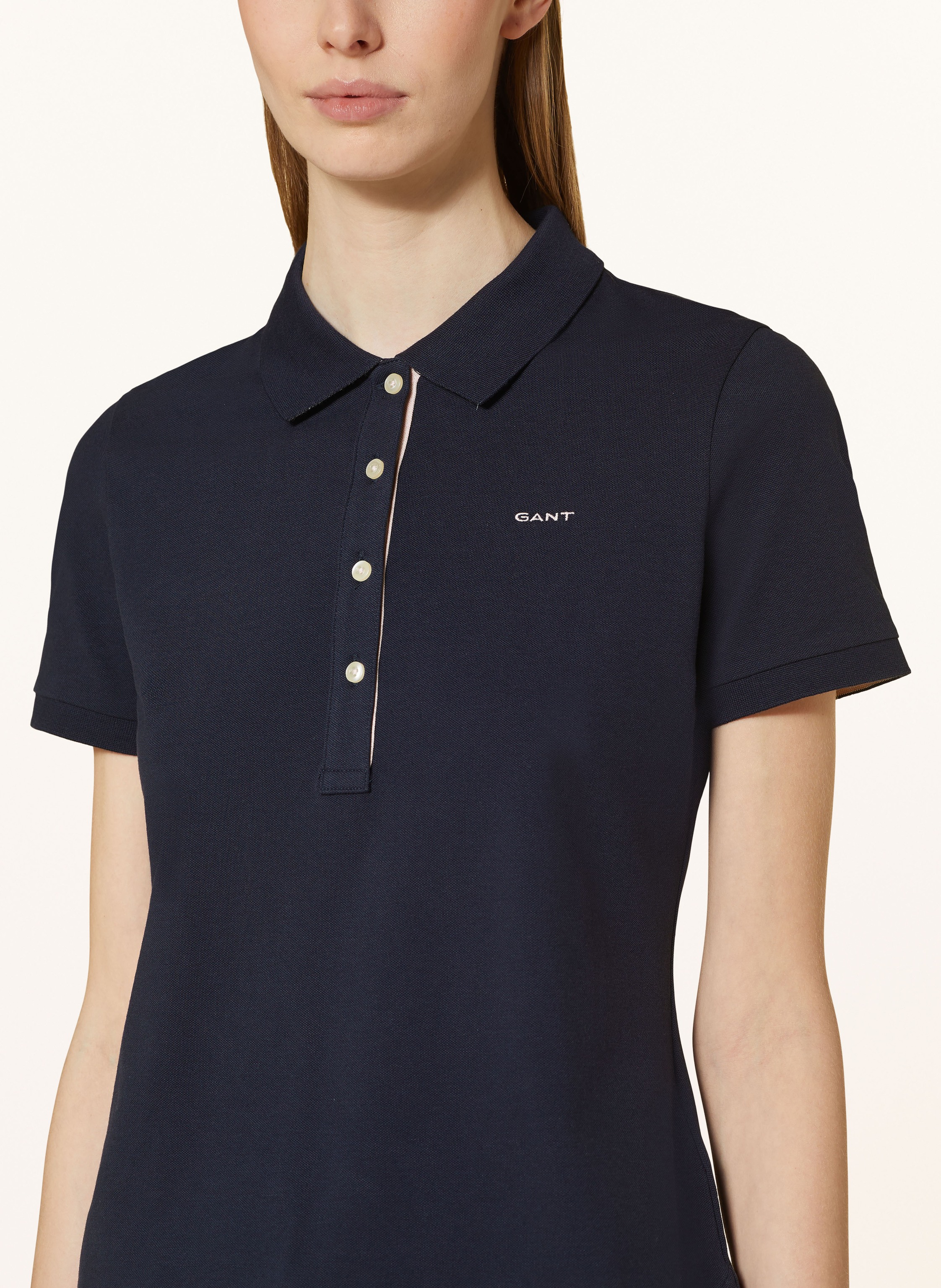 Thumbnail - Gant Piqué-Poloshirt blau