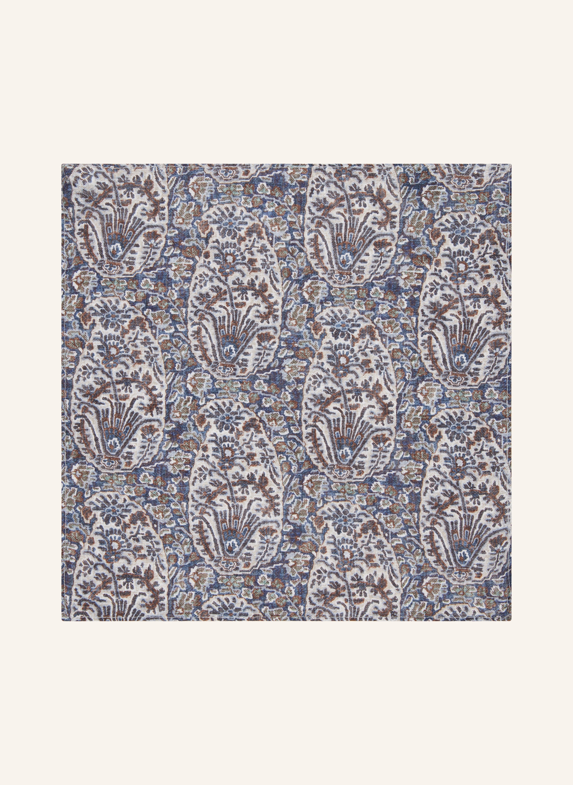 Thumbnail - Monti Set: Fliege Und Einstecktuch blau