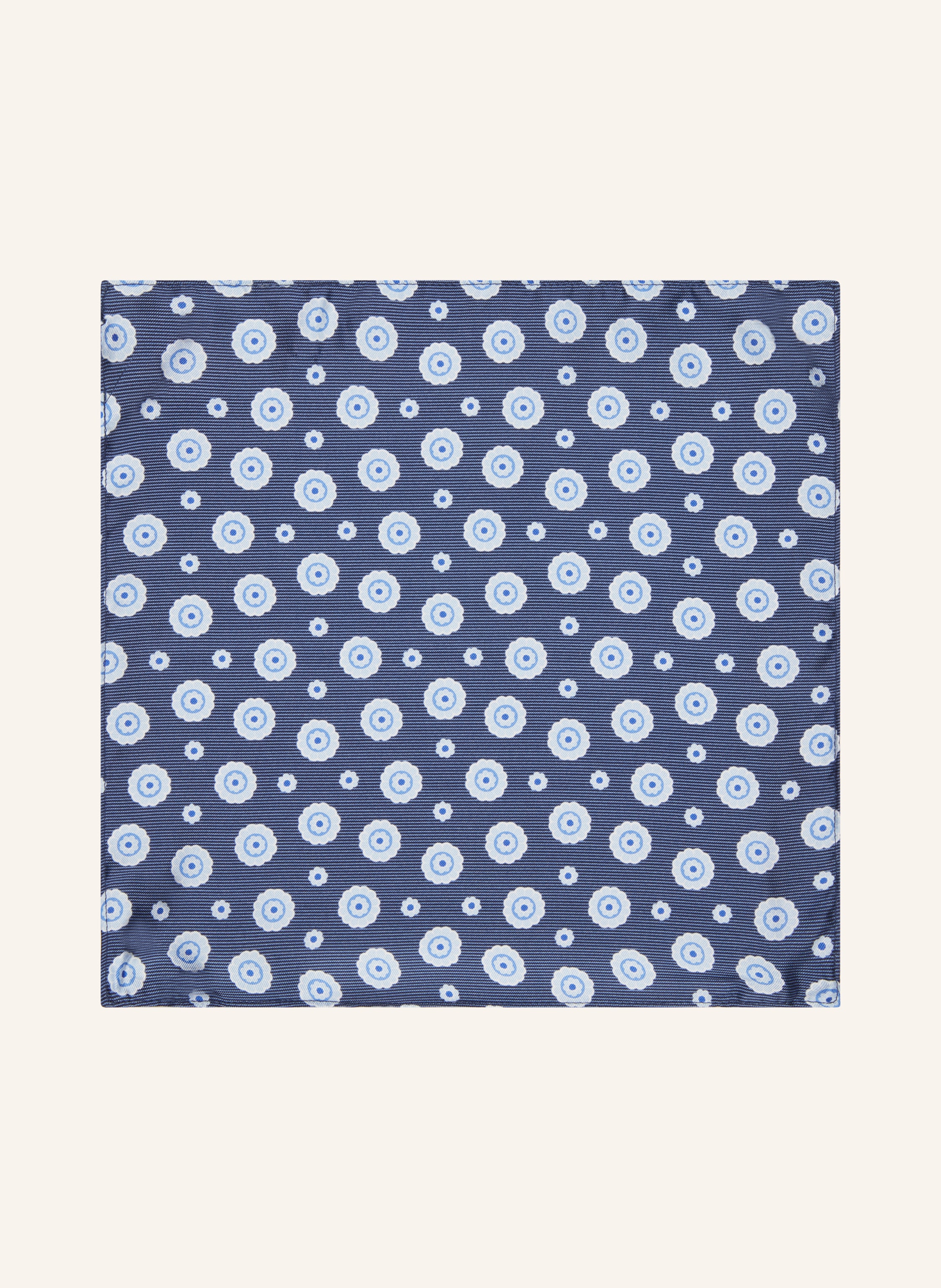 Thumbnail - Monti Set: Fliege Und Einstecktuch blau