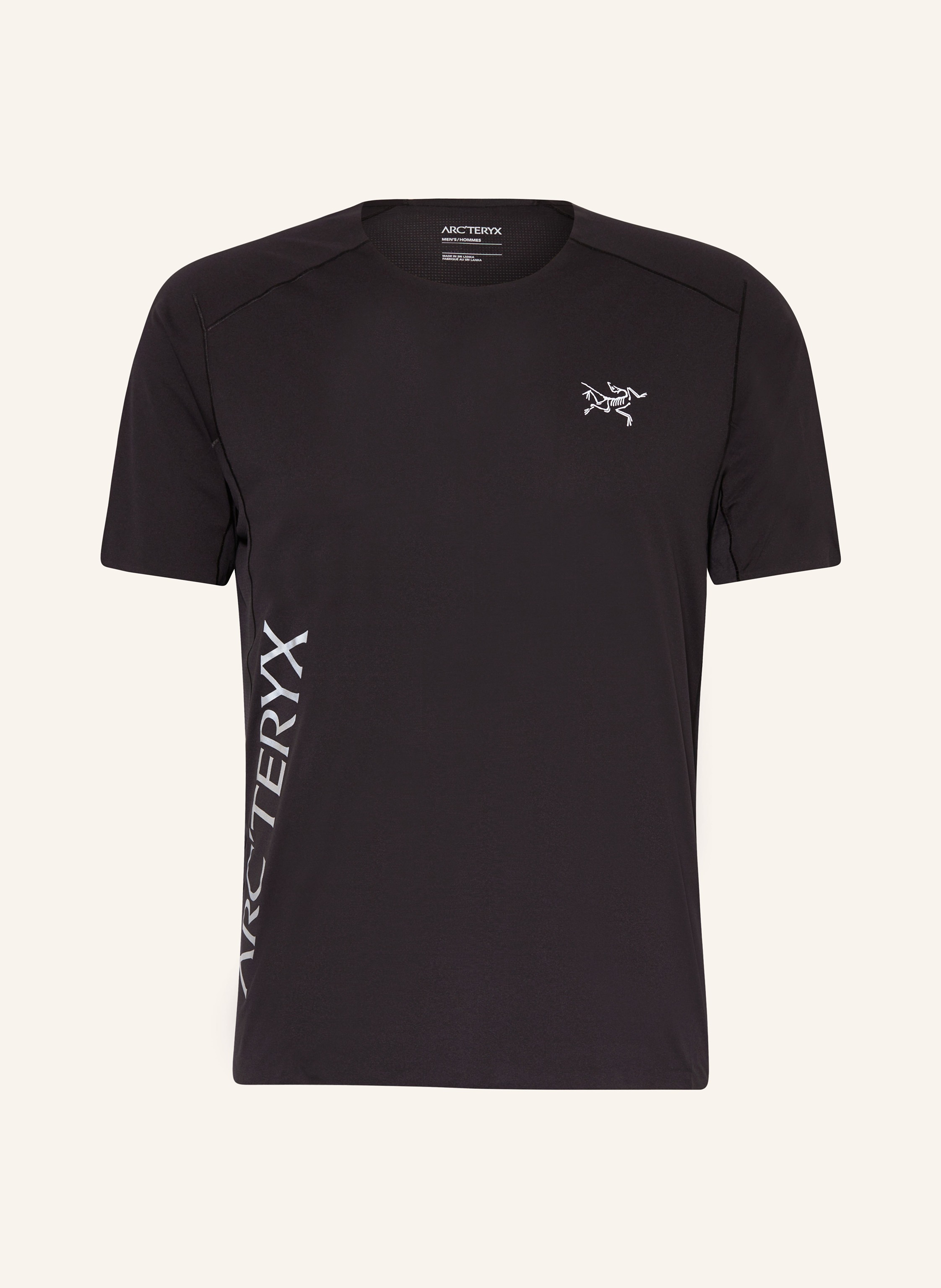 ARC TERYX T shirt NORVAN in black