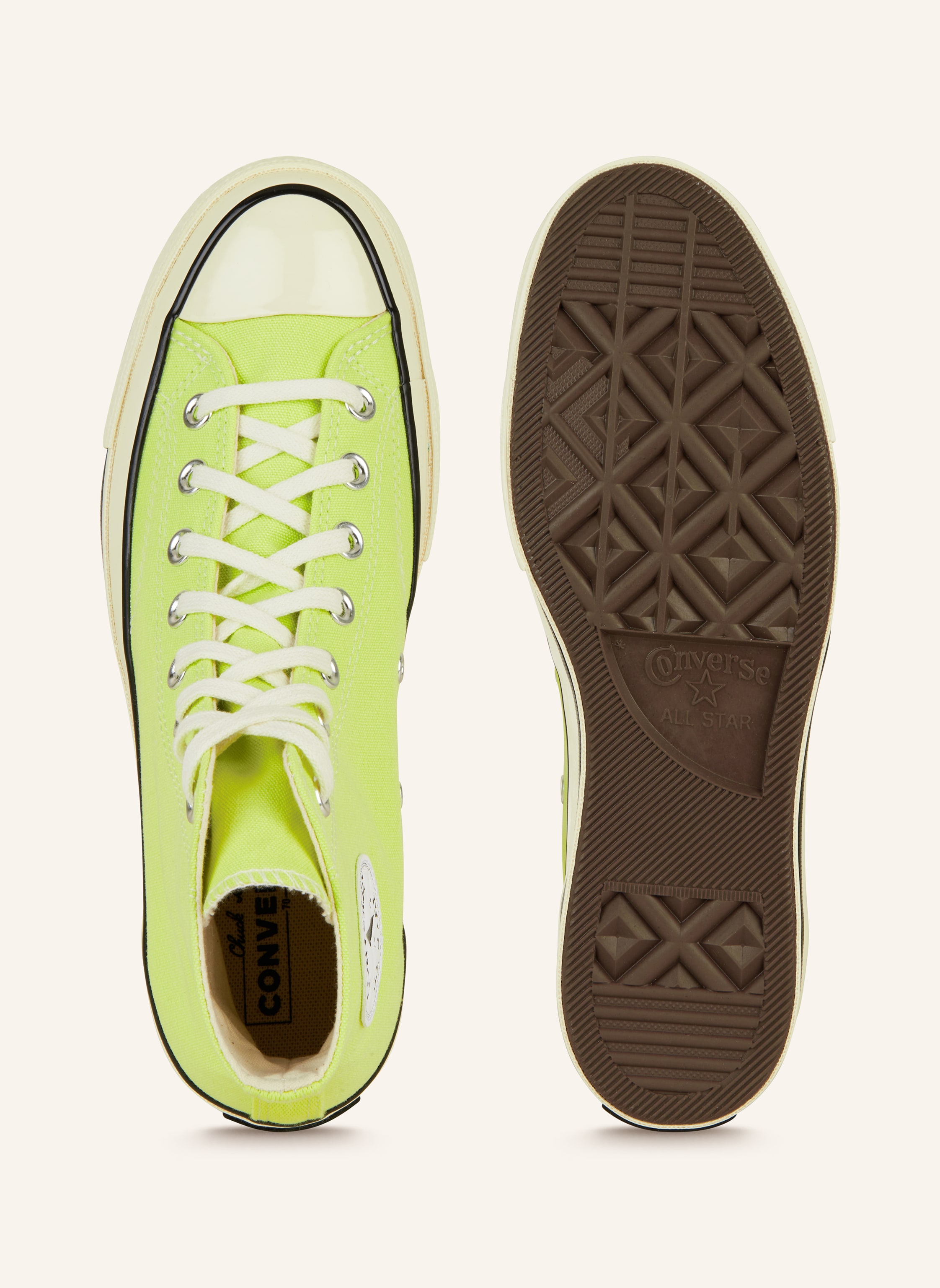 Thumbnail - Converse Hightop-Sneaker Chuck 70 Hi gelb