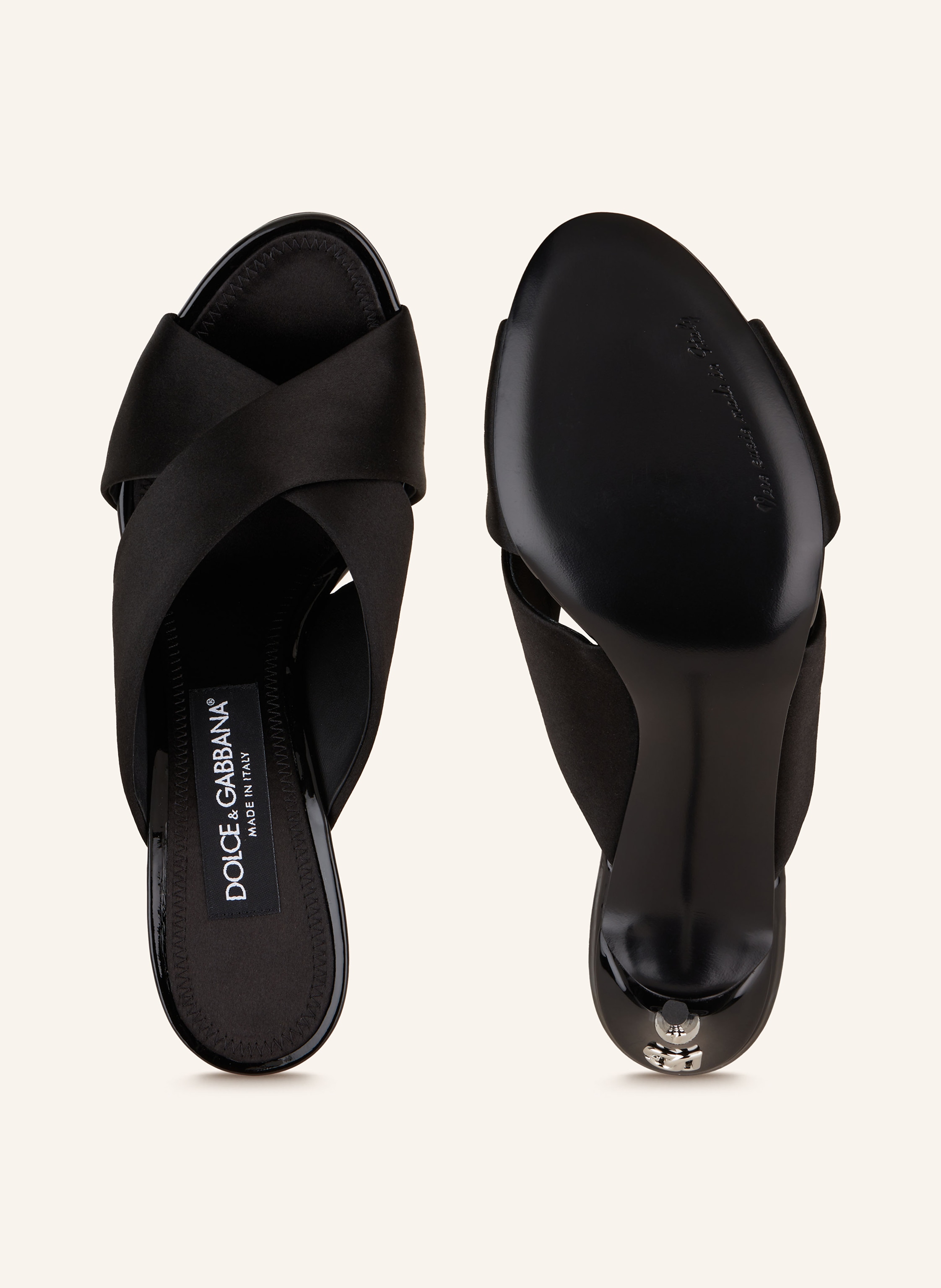 Thumbnail - Dolce & Gabbana Mules schwarz