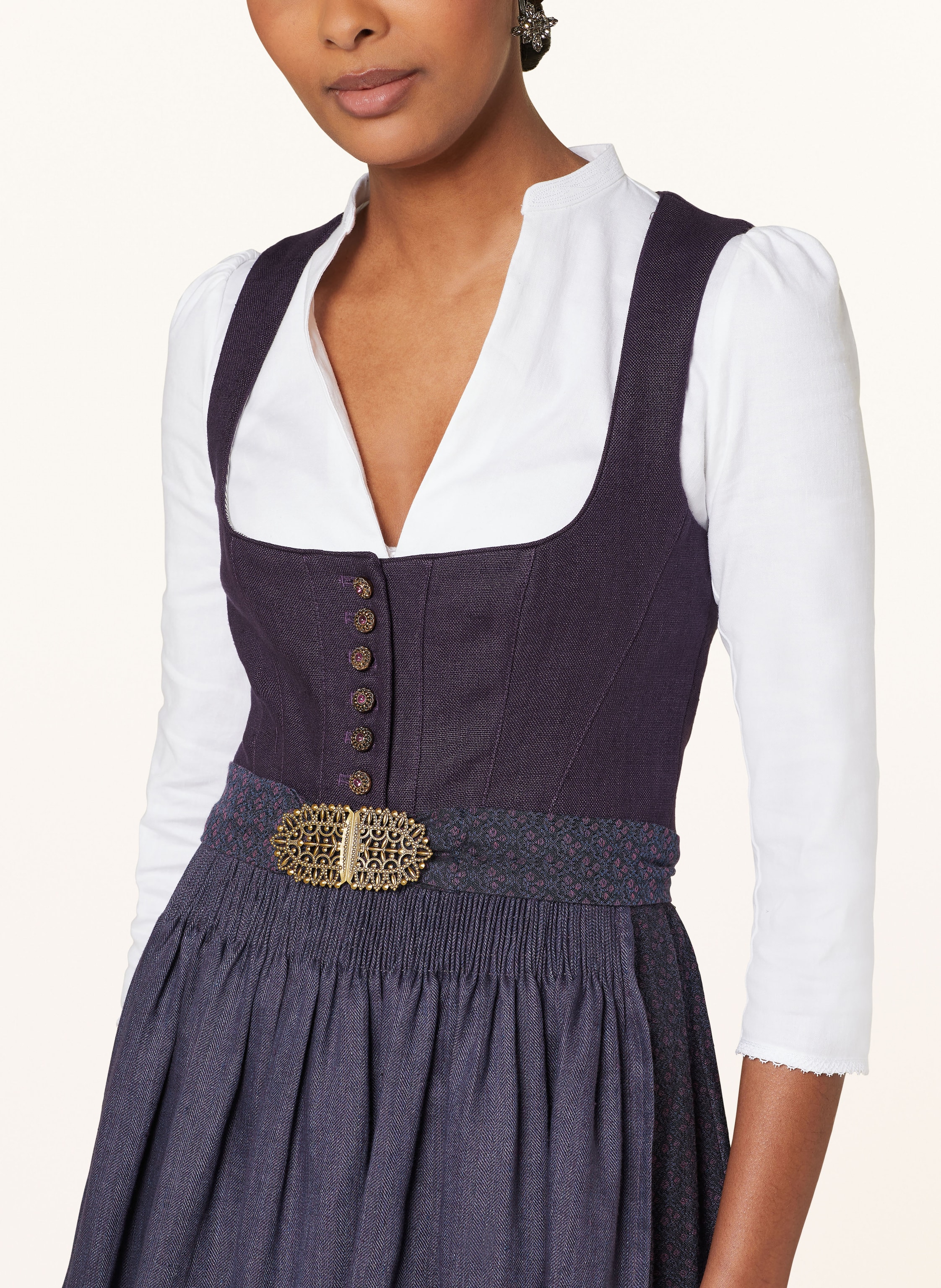 Thumbnail - Gottseidank Dirndl Annabelle lila