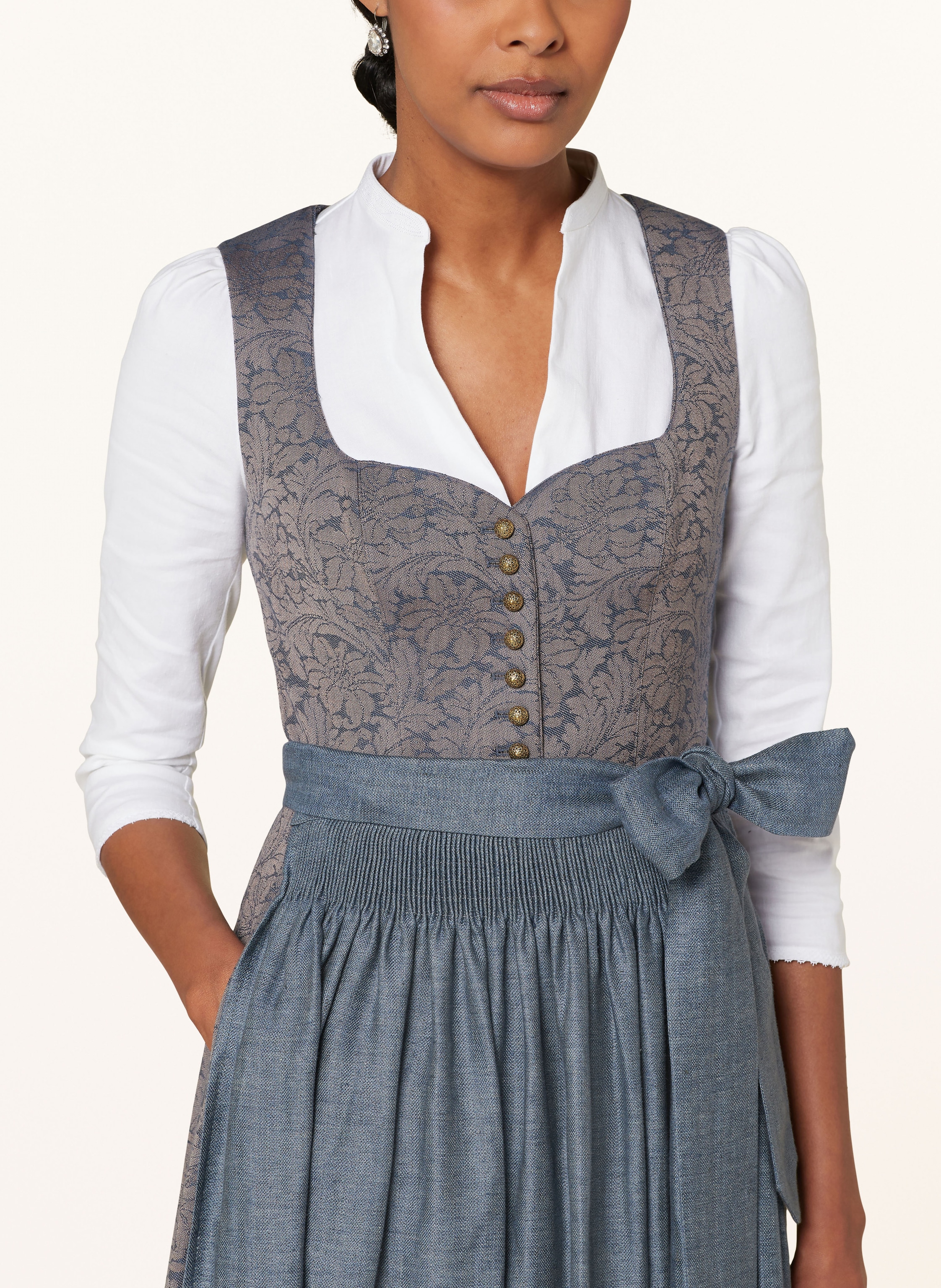 Thumbnail - Gottseidank Dirndl Hedi blau