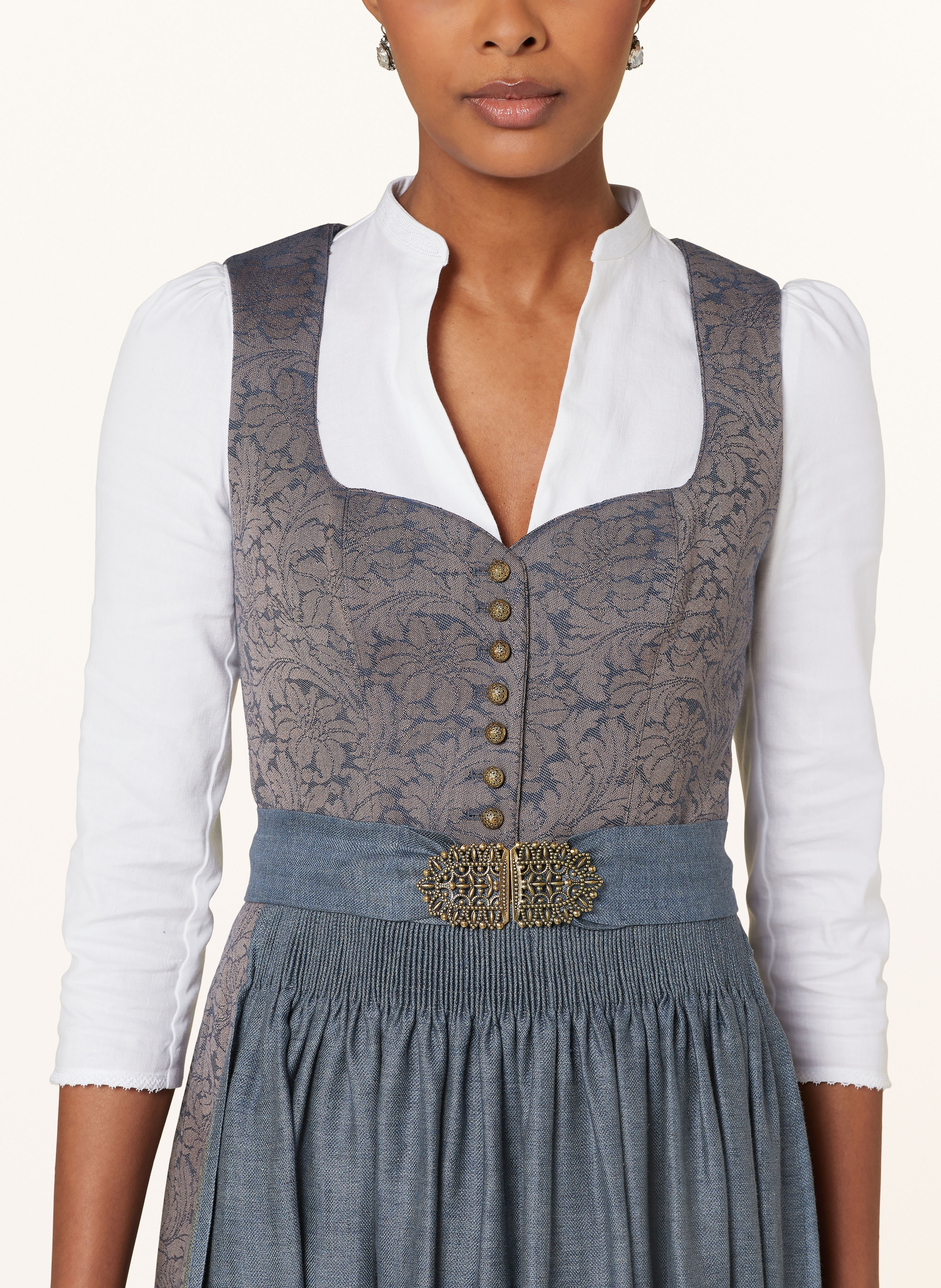 Thumbnail - Gottseidank Dirndl Hedi blau