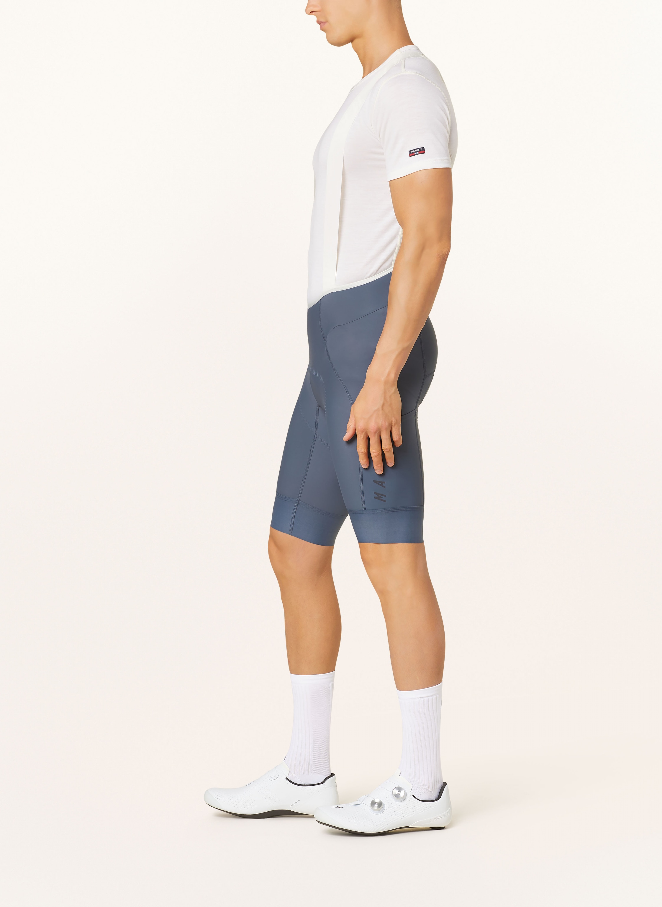Thumbnail - Maap Radhose Team Bib Evo Cargo Mit Trägern Und Gepolstertem Einsatz blau