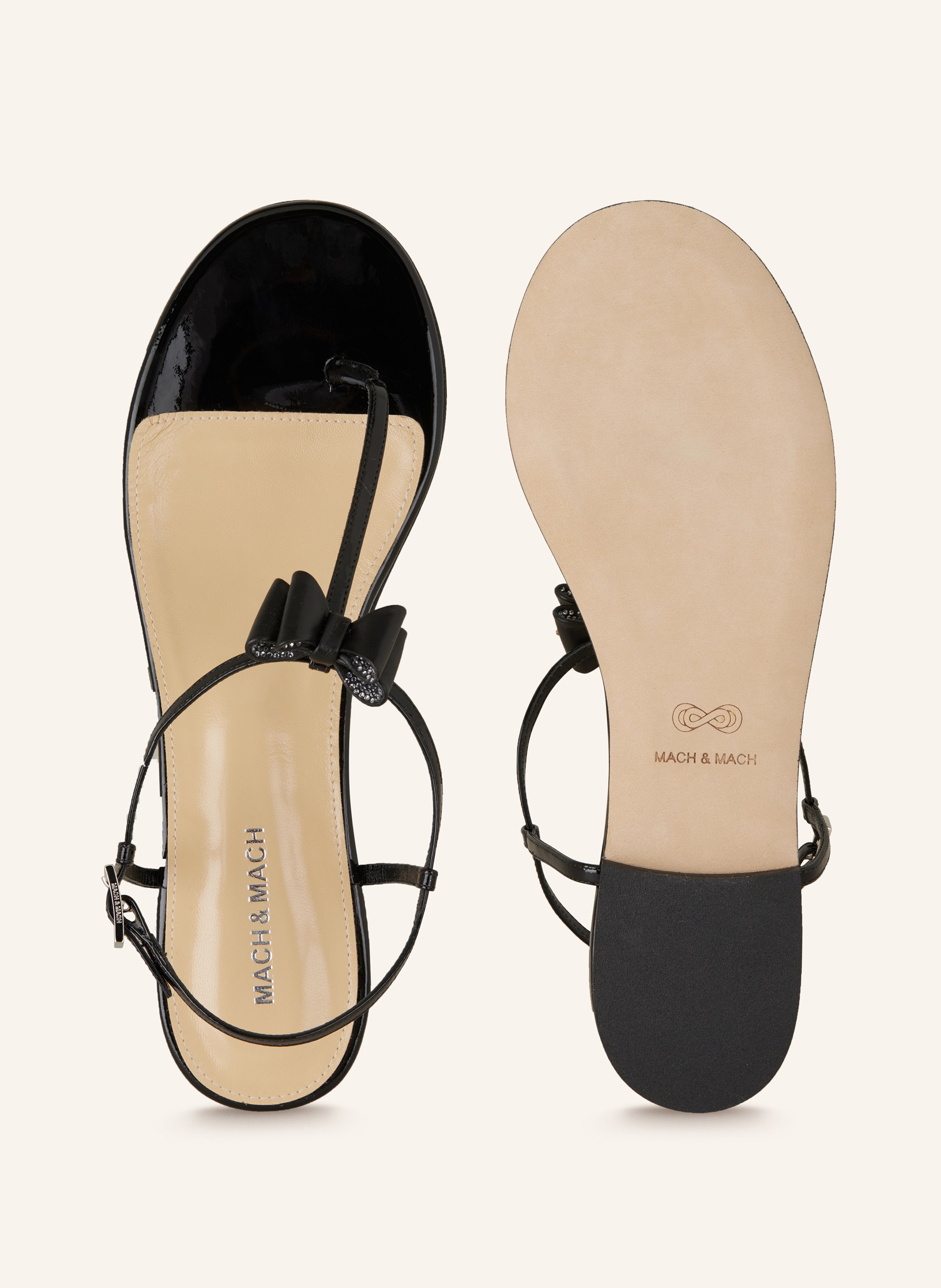 Thumbnail - Mach & Mach Zehentrenner Pat schwarz