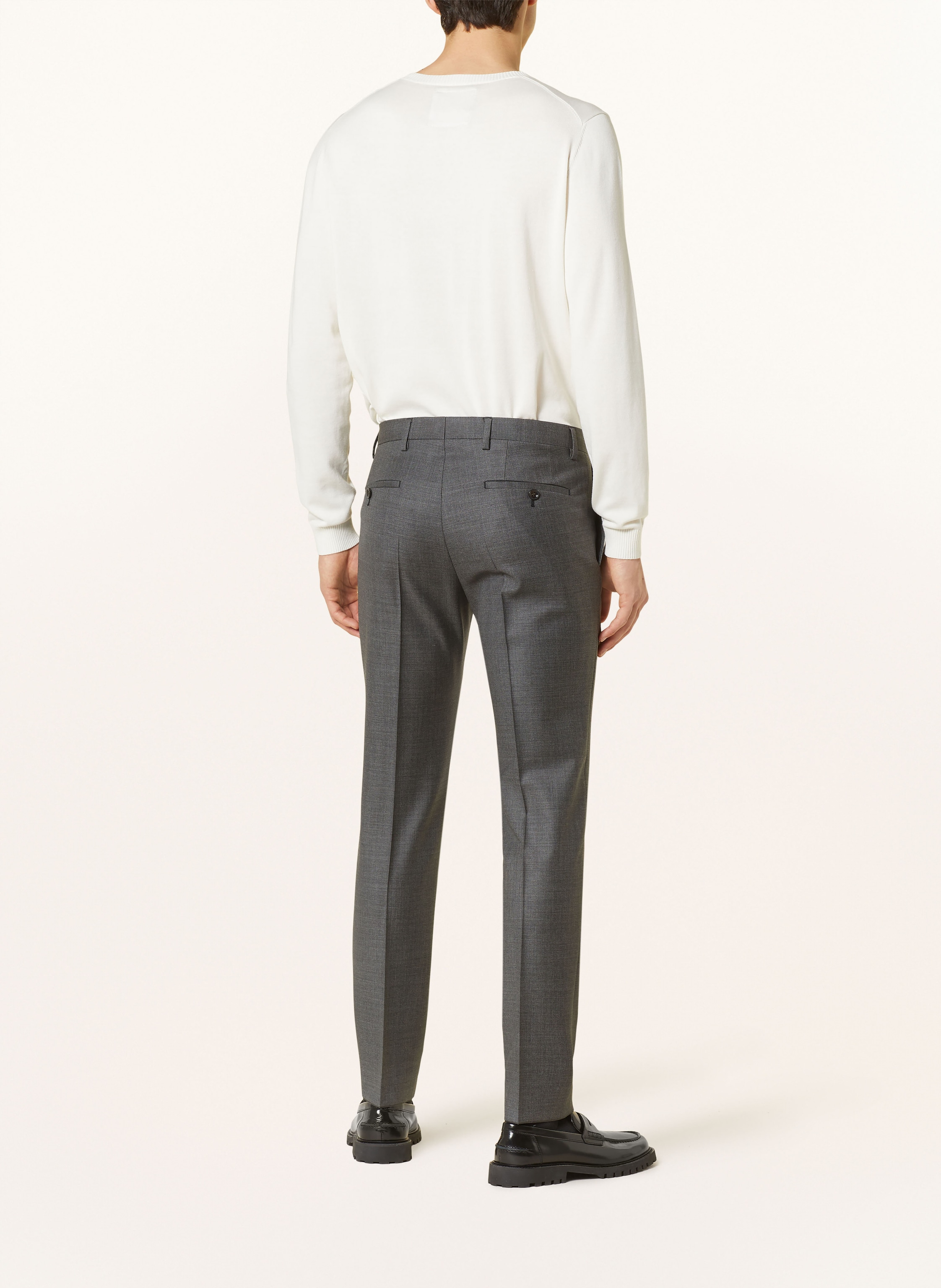 Thumbnail - Roy Robson Anzughose Slim Fit grau