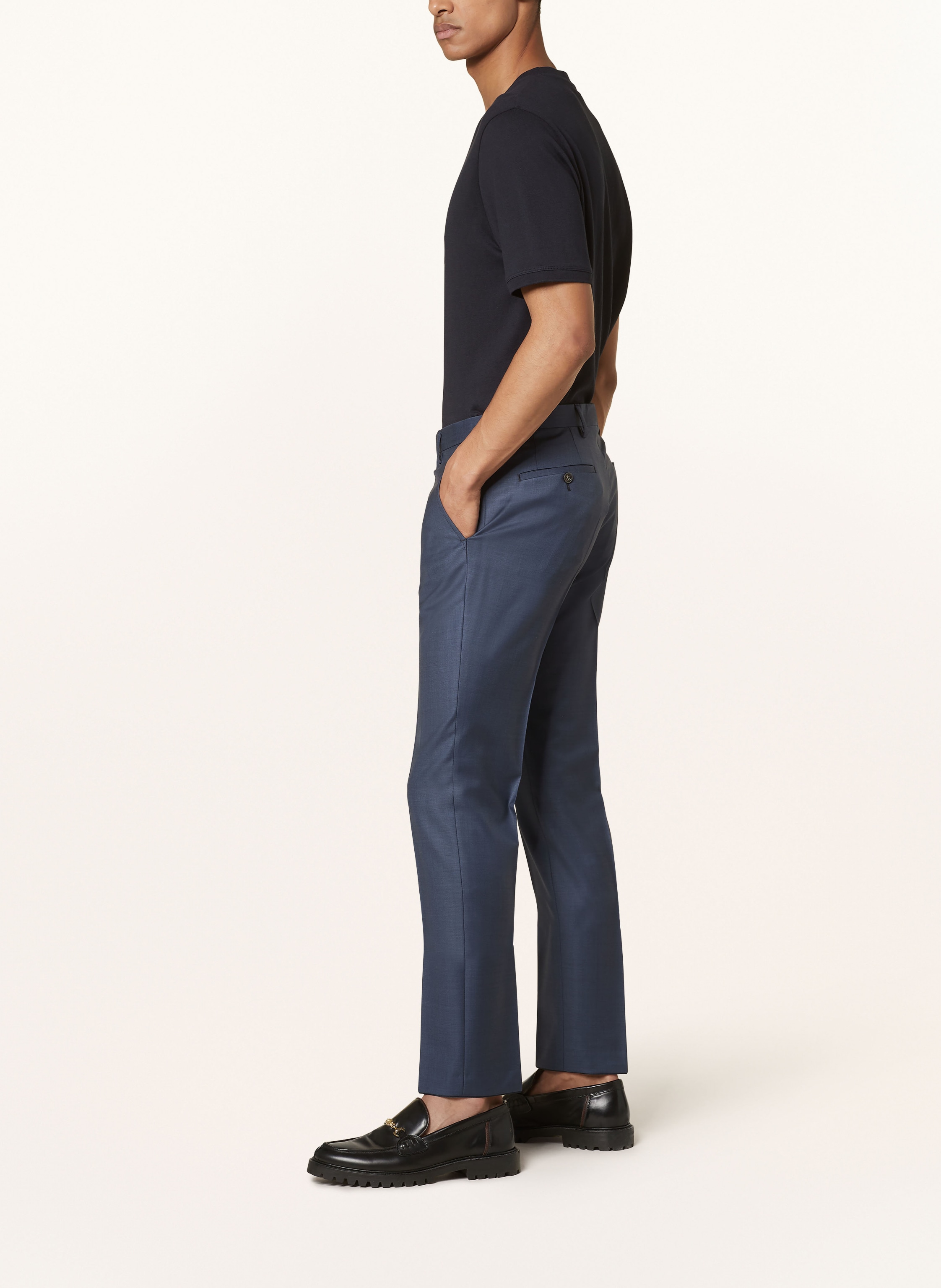 Thumbnail - Roy Robson Anzughose Slim Fit blau