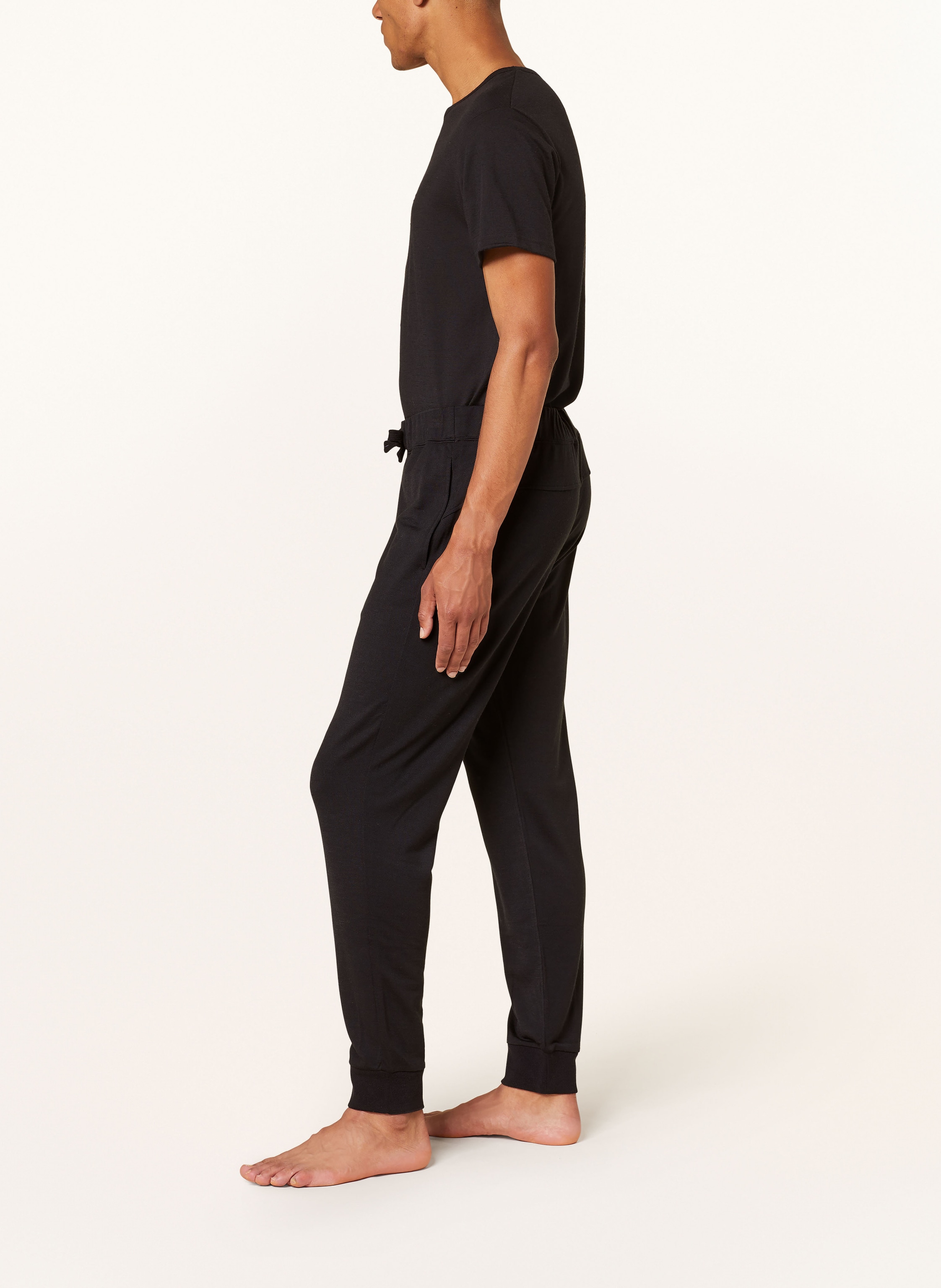 Thumbnail - Icebreaker Trainingshose Mer Shifter Ii Mit Merinowolle schwarz