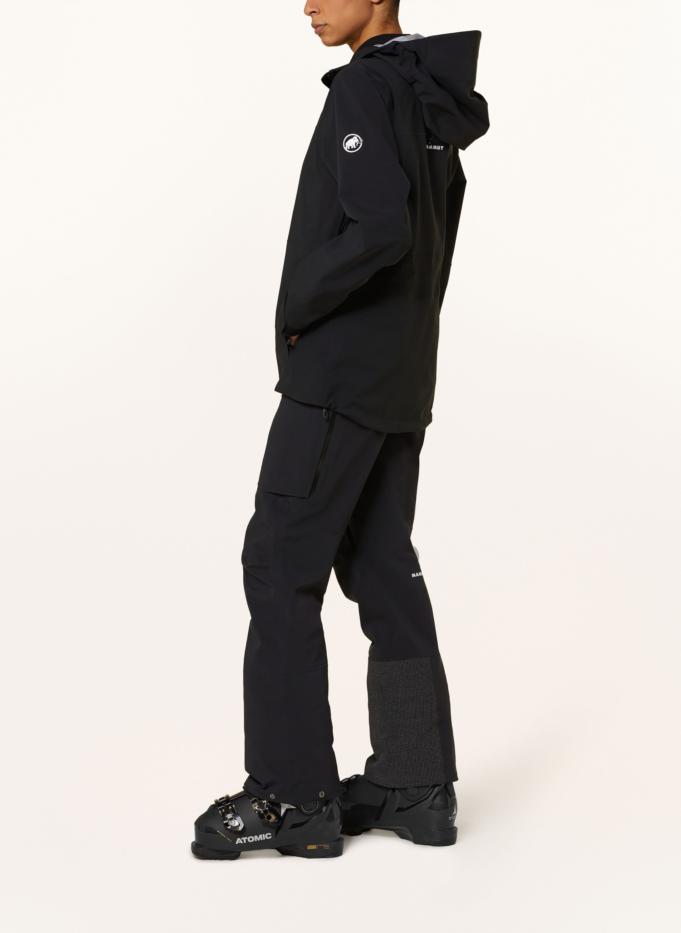 Thumbnail - Mammut Hardshelljacke Stoney Mit Kapuze schwarz