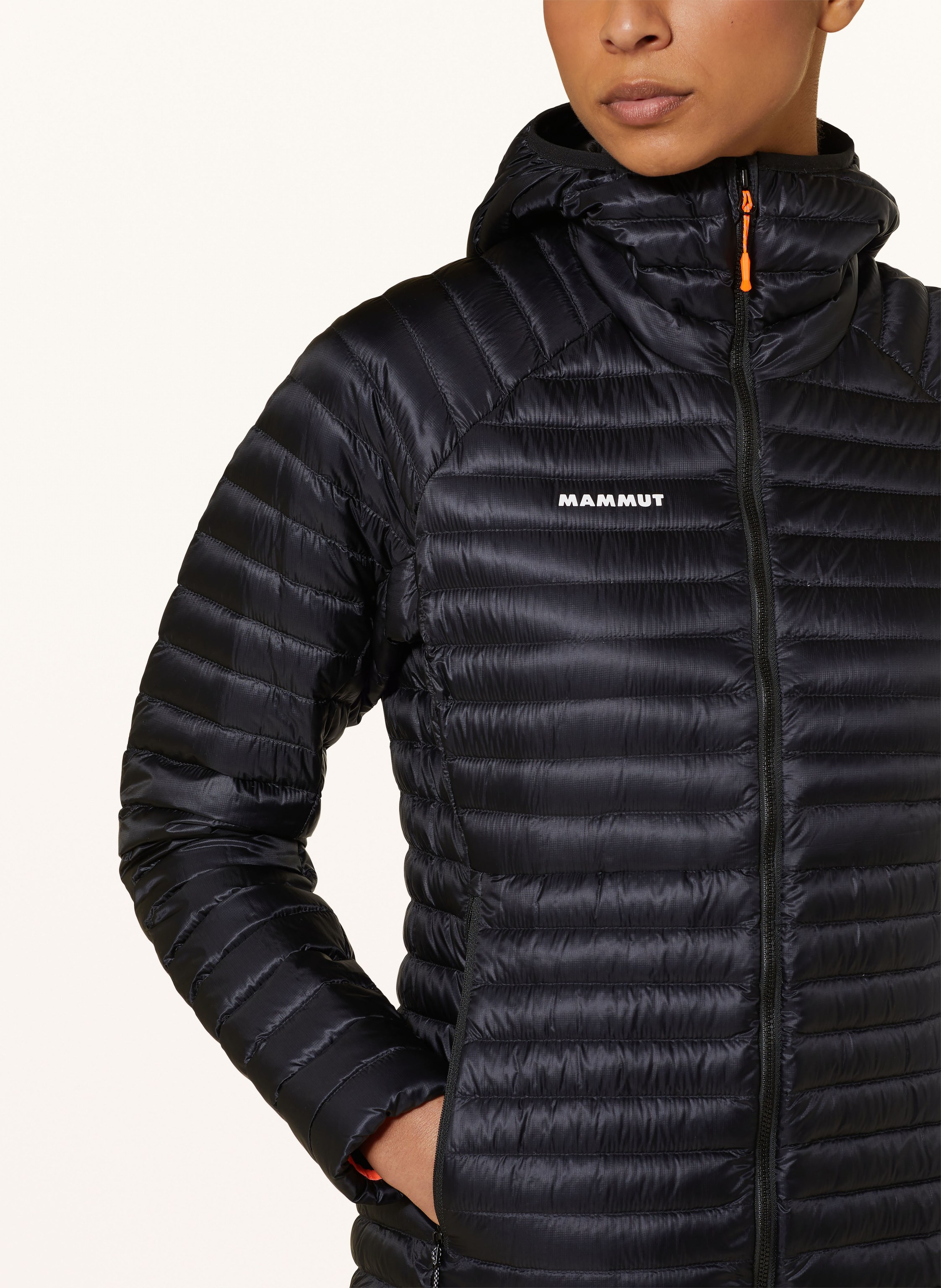 Thumbnail - Mammut Lightweight-Daunenjacke Aenergy In schwarz