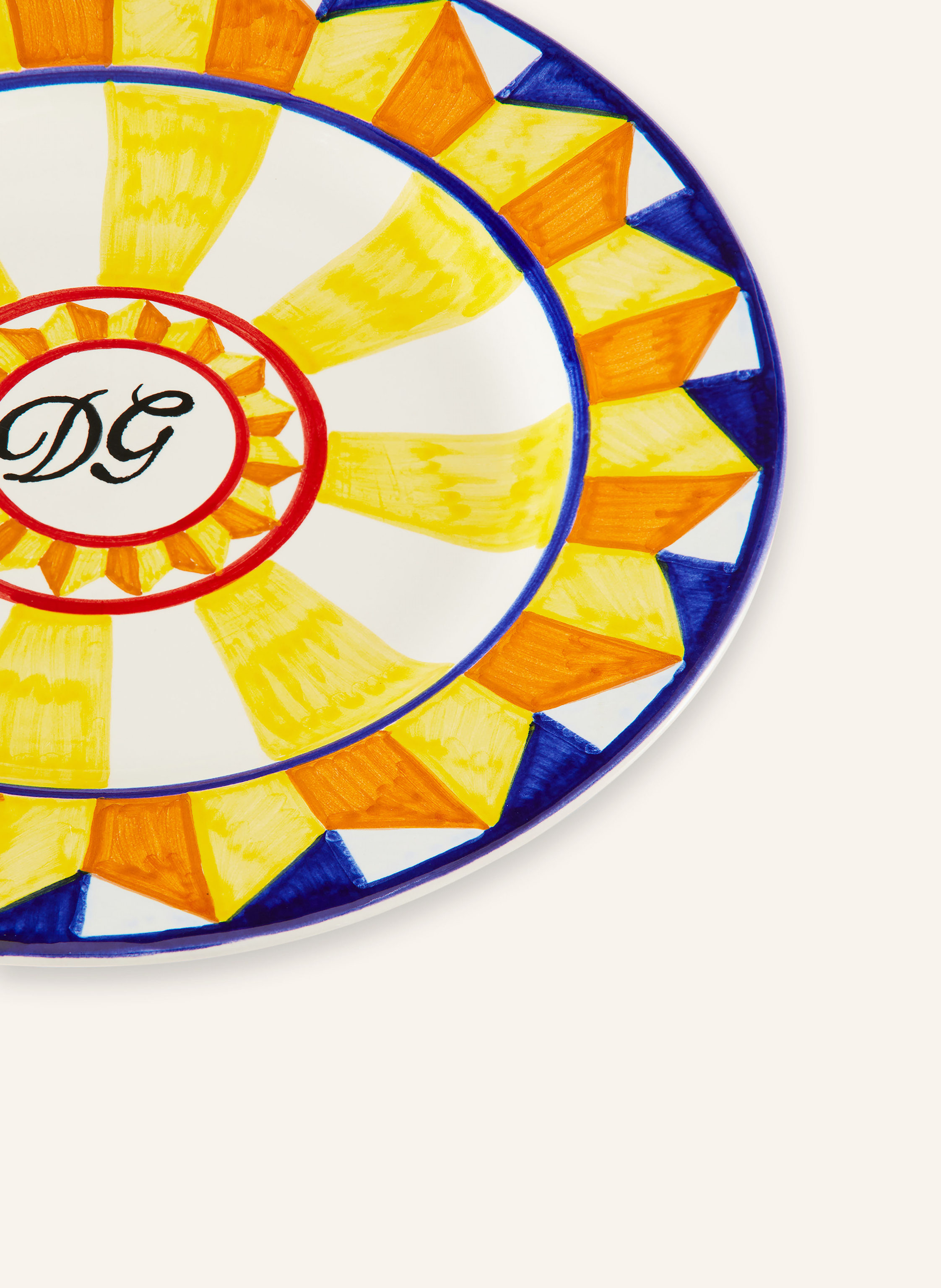 Thumbnail - Dolce & Gabbana Casa 2er-Set Suppenteller gelb