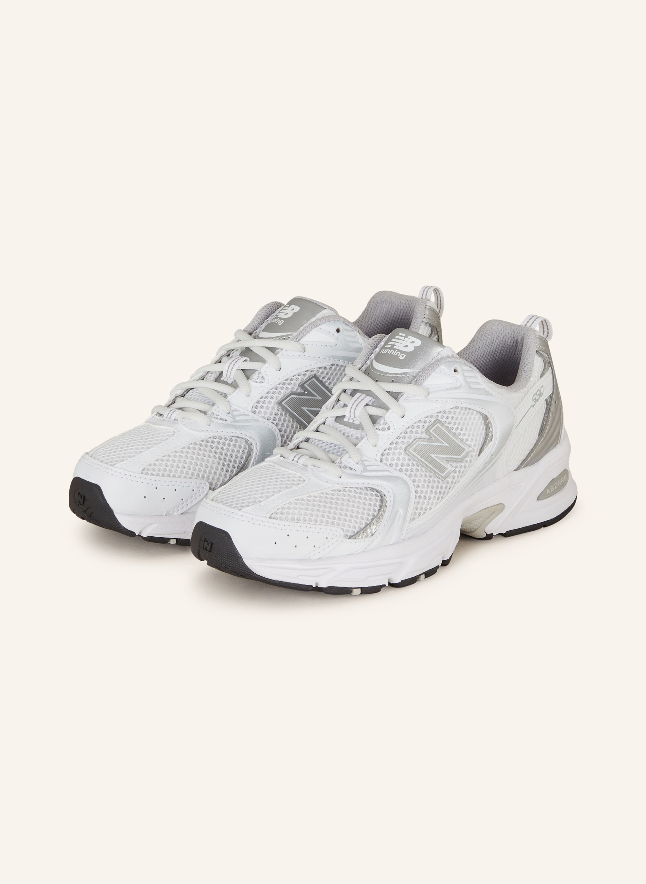 new balance Sneaker 530 in weiss silber