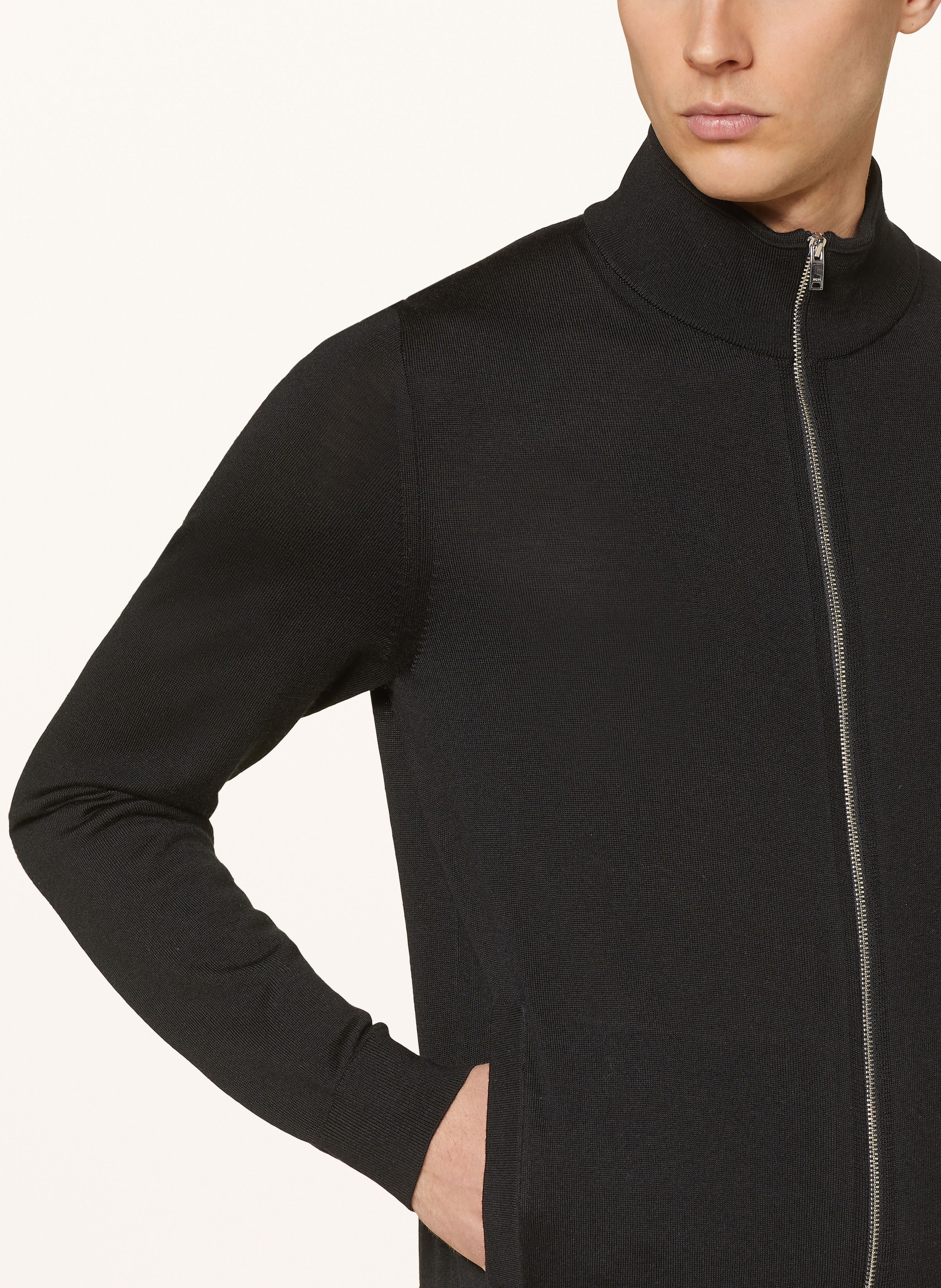 Thumbnail - Reiss Strickjacke Hampshire schwarz