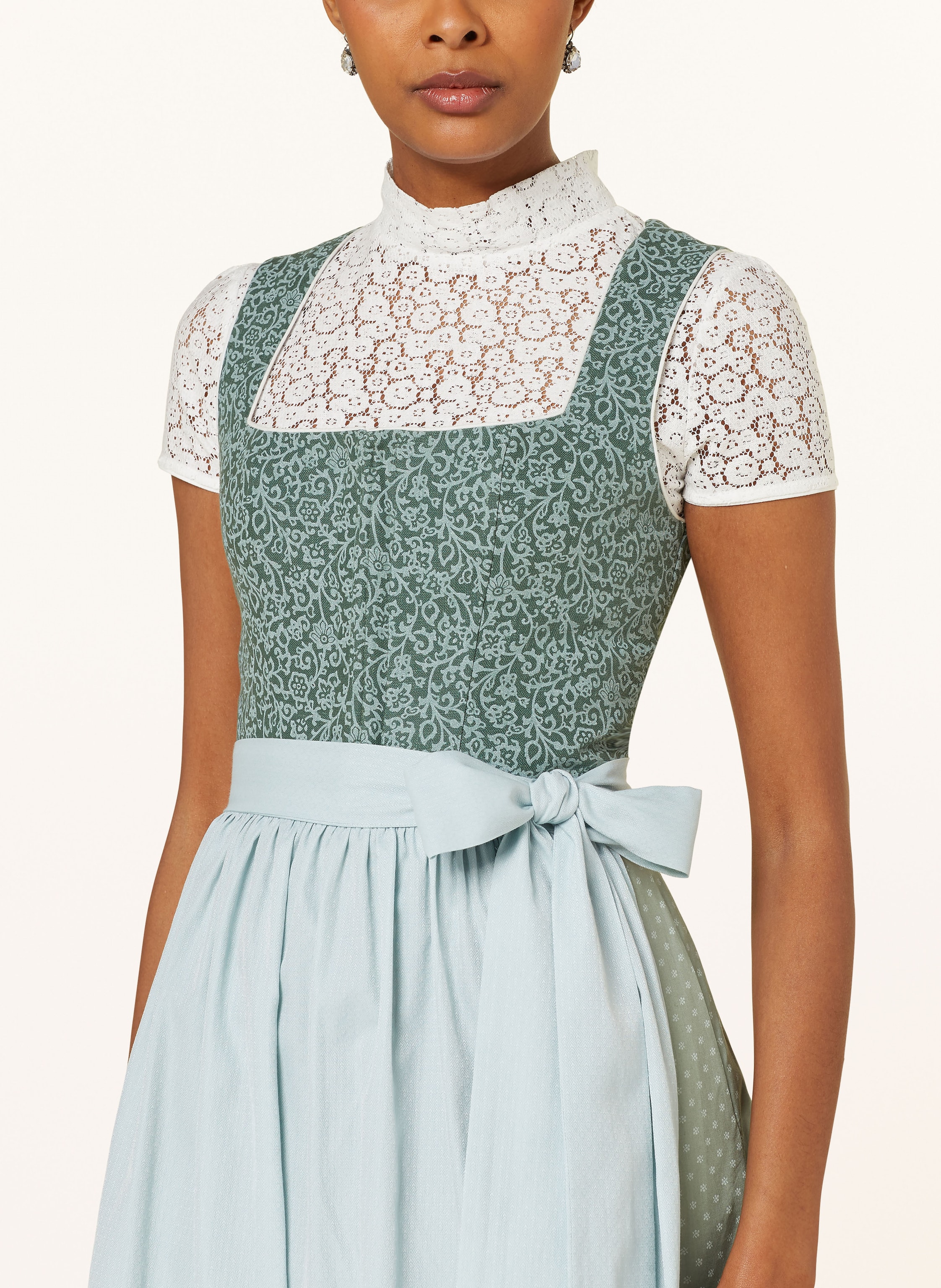 Thumbnail - Alissa By Kinga Mathe Dirndl Viola Mit Leinen gruen