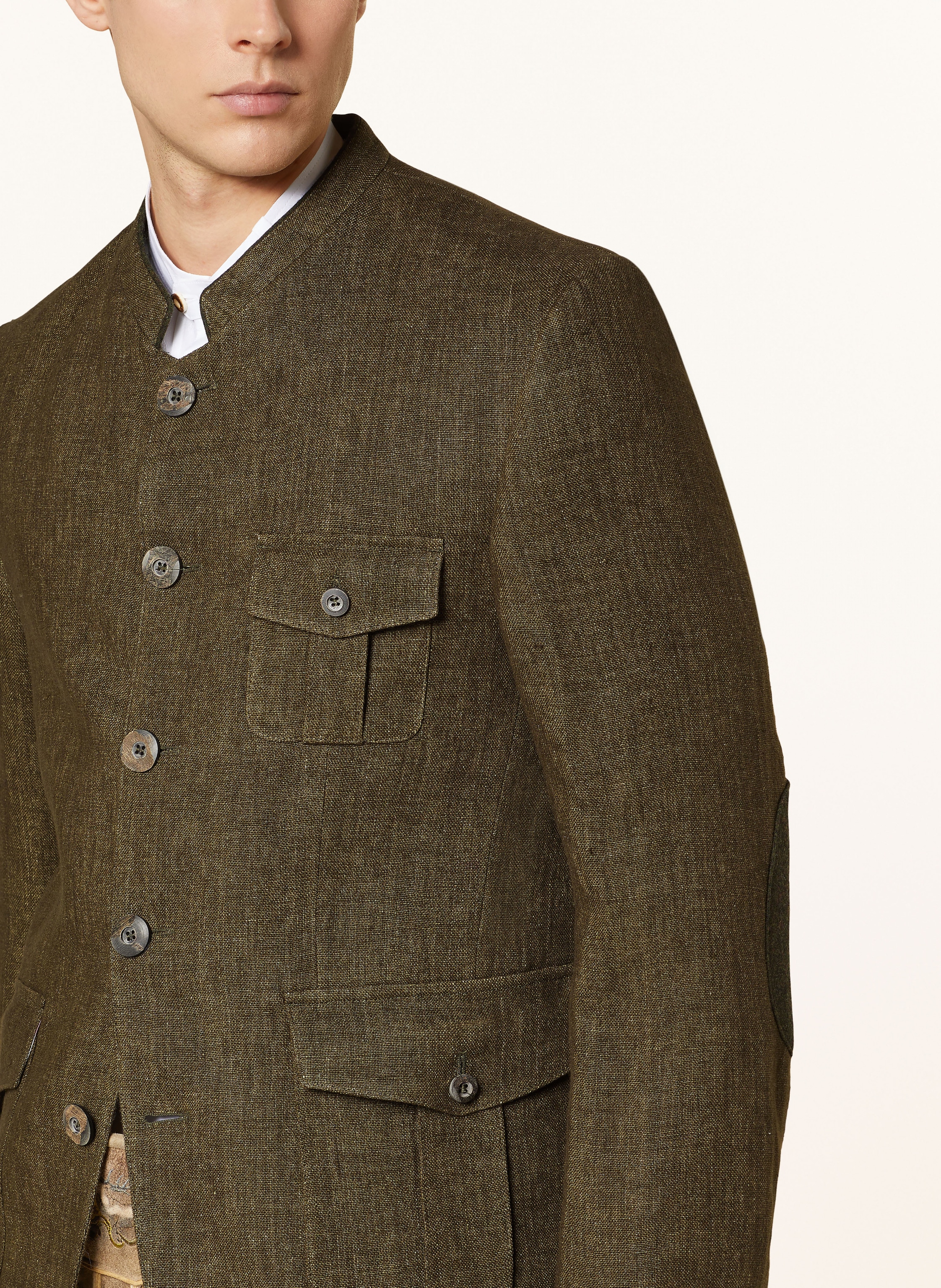 Thumbnail - Hammerschmid Leinenjanker Gerhard gruen