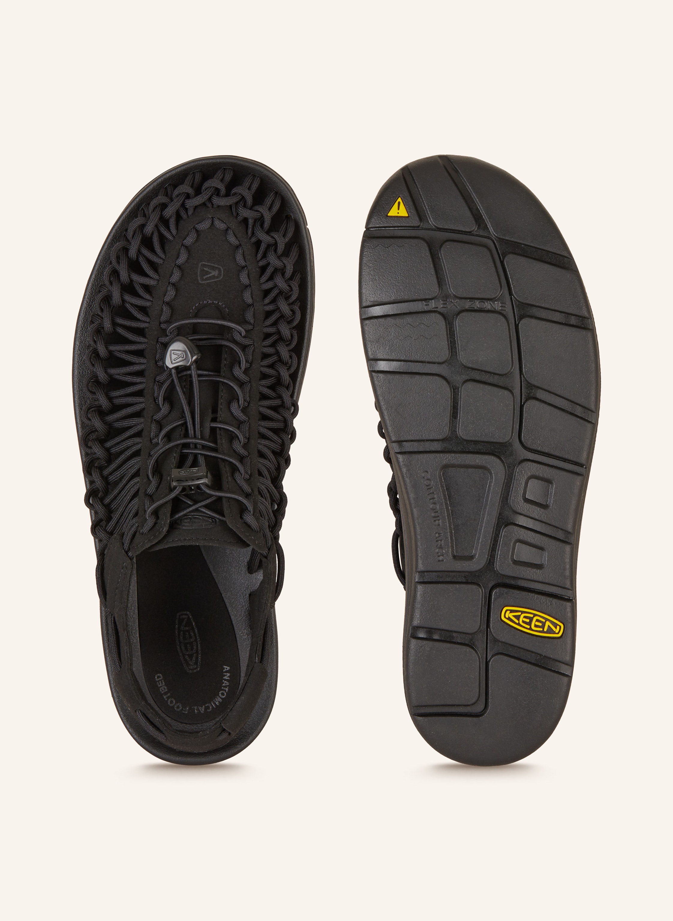 Thumbnail - Keen Trekking-Sandalen Uneek schwarz