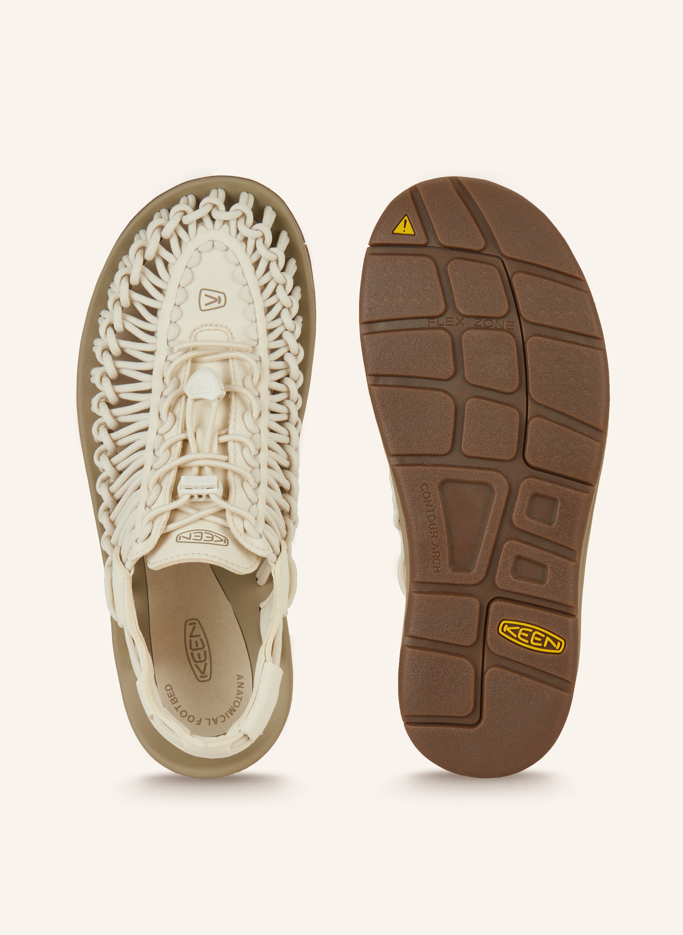 Thumbnail - Keen Trekkingsandalen Uneek weiss