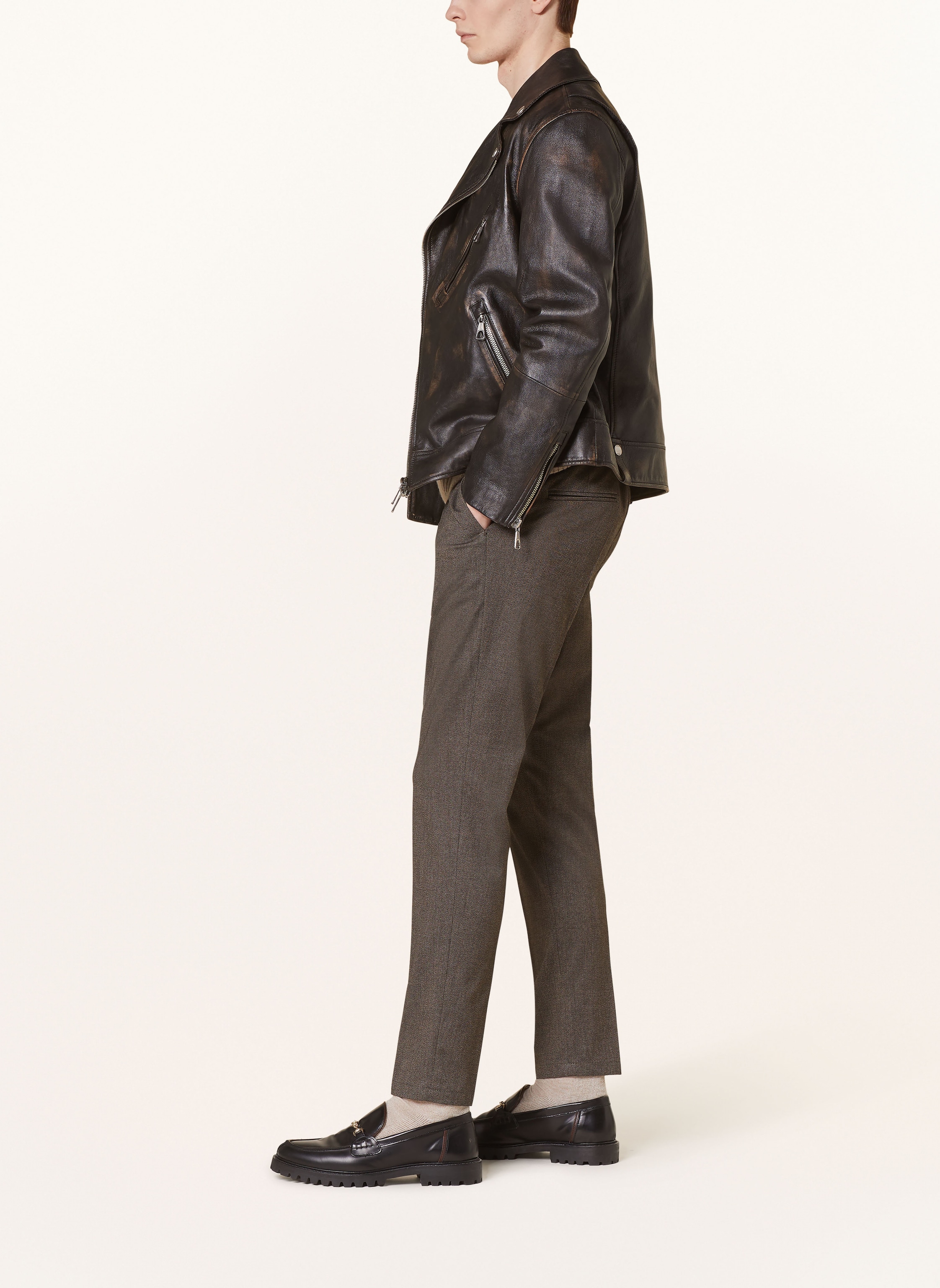 Thumbnail - Drykorn Chino Ajend Extra Slim Fit braun