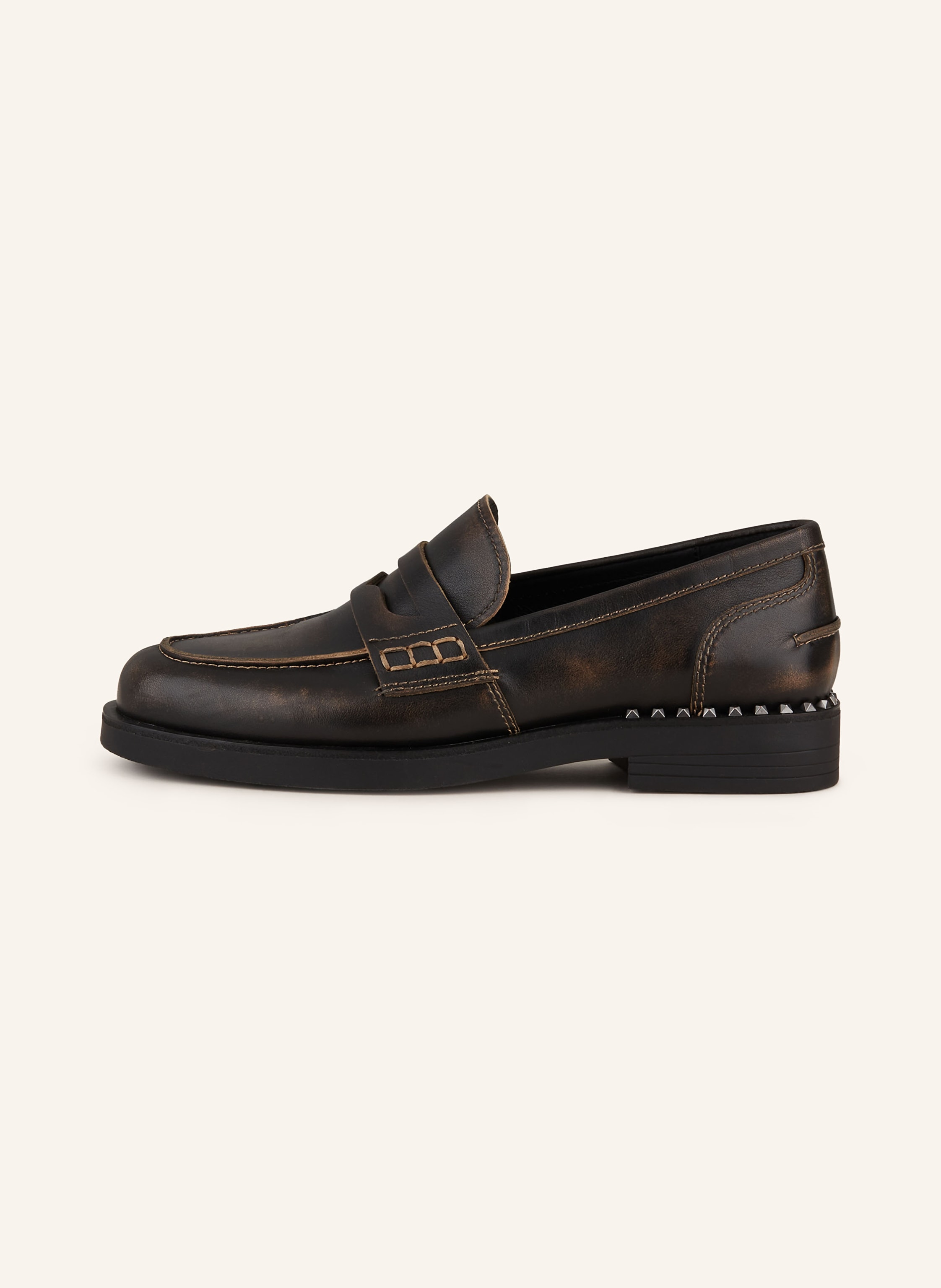 Thumbnail - Ash Penny-Loafer Winona Mit Nieten braun