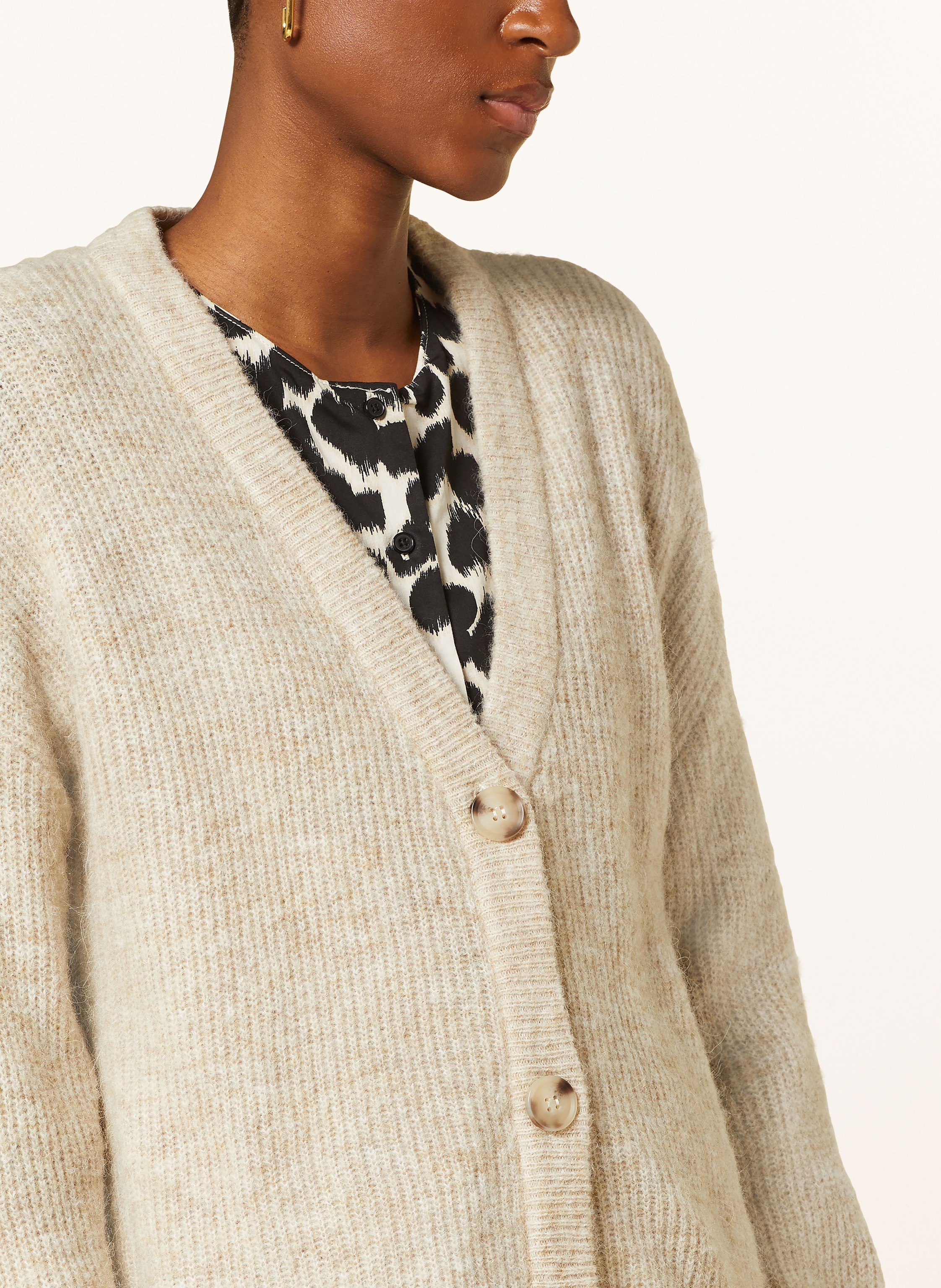 Thumbnail - Msch Copenhagen Strickjacke Mschkolina Hope weiss