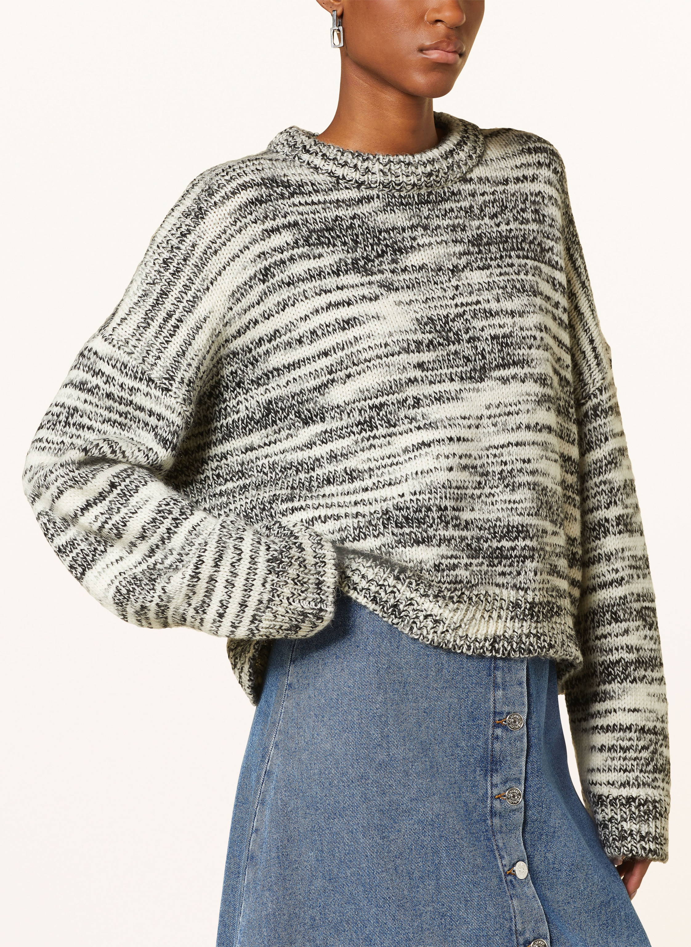 Thumbnail - Msch Copenhagen Pullover Mschannasol schwarz