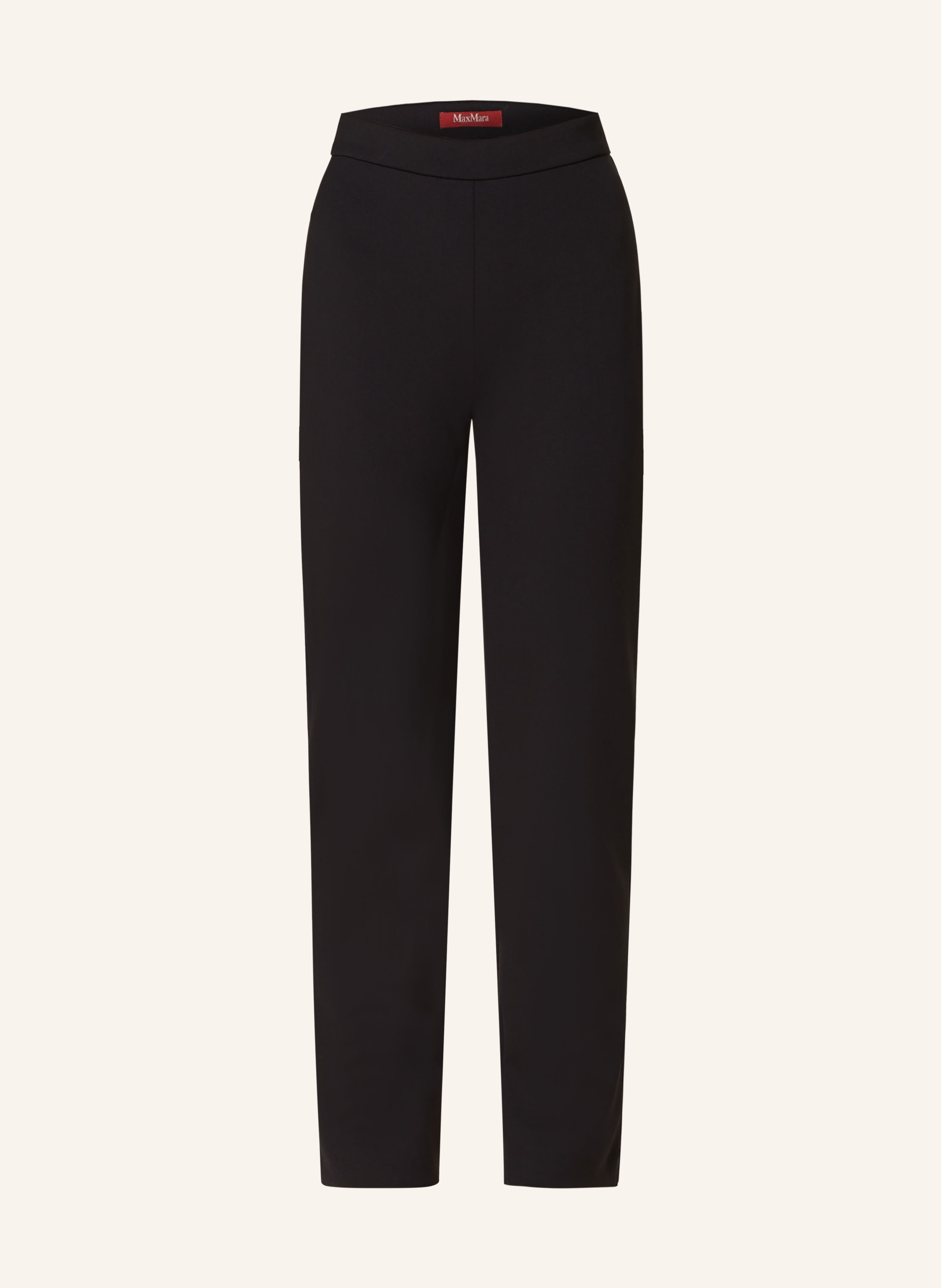 国内発送/送料関税込【Max Mara】 Stretch cashmere trousers Women's Max Mara Leisure Ostrich leather-look pants